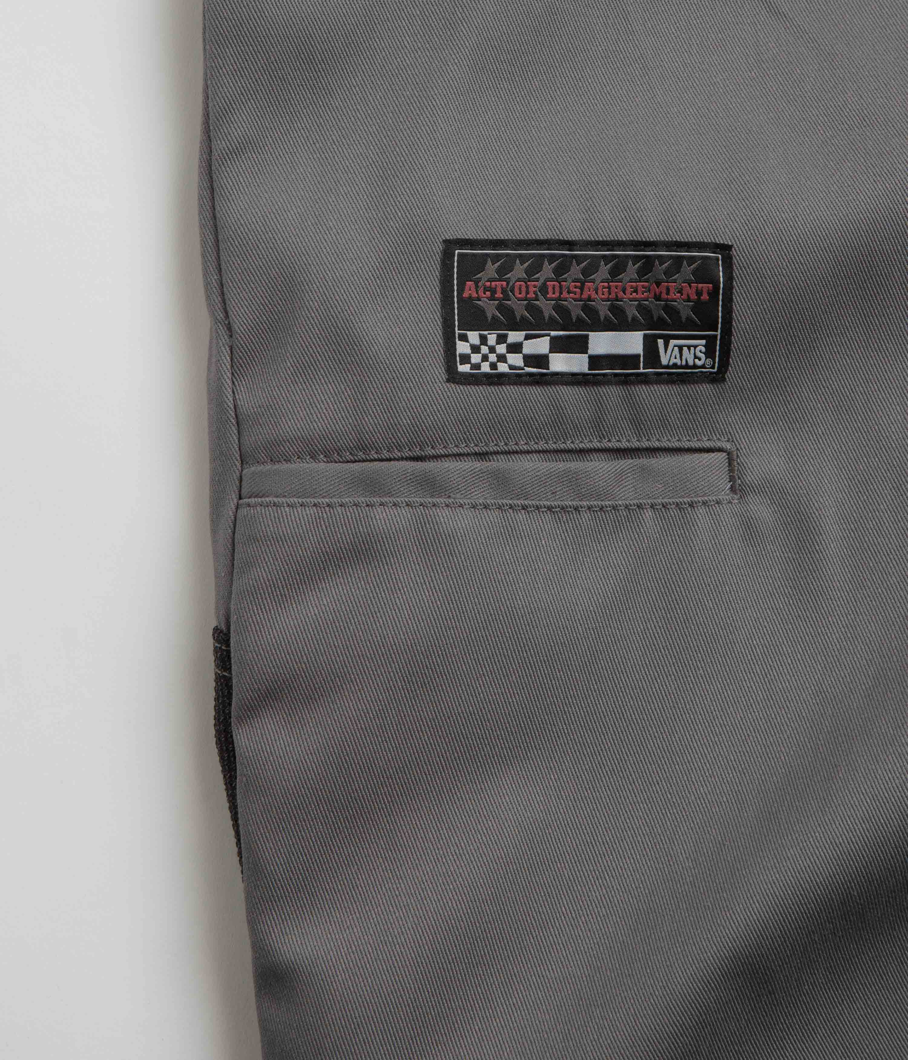 Vans x SlamJam AOD A-Abrasion Pants - Smoked Pearl - Image 8