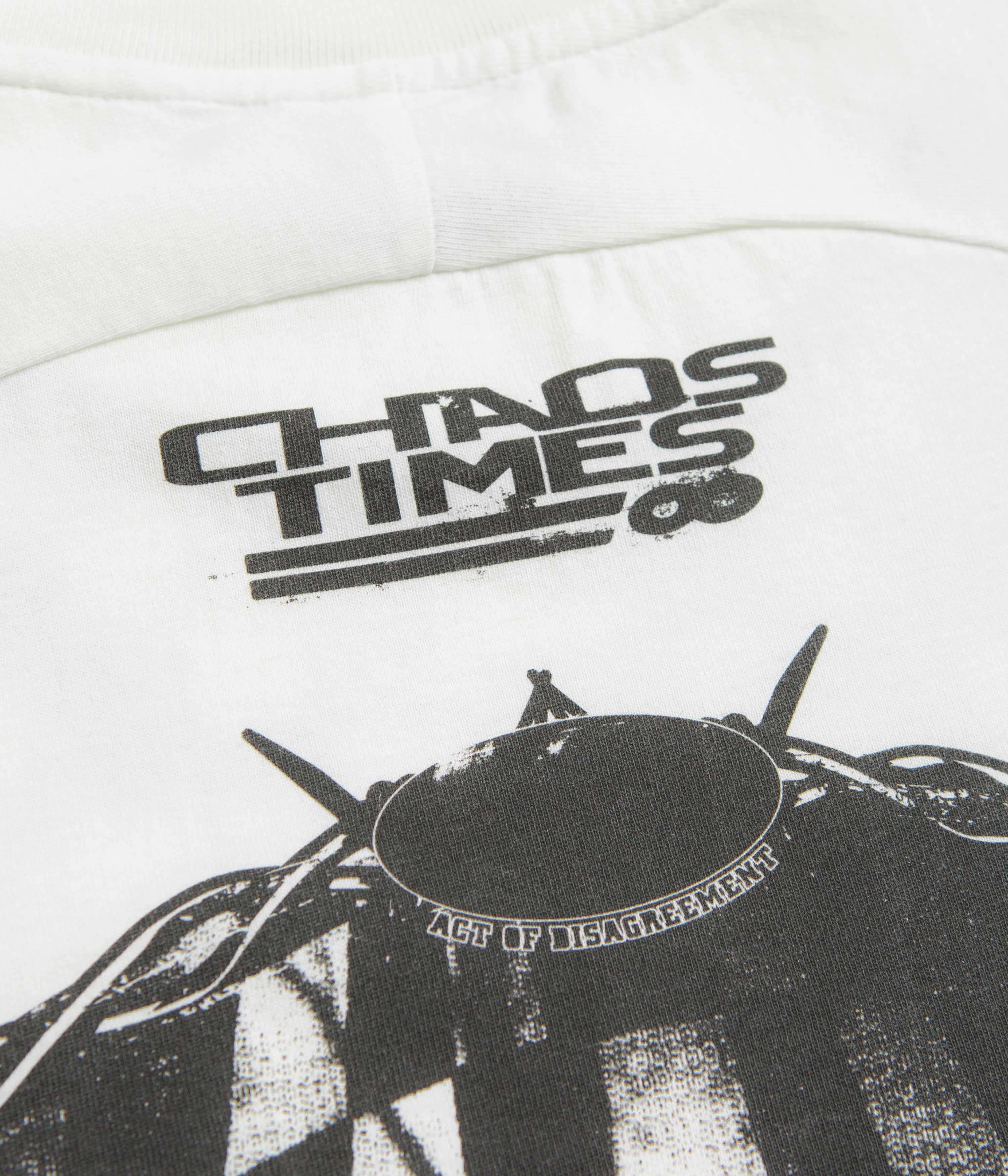 Vans x SlamJam AOD Hazard Long Sleeve T-Shirt - White - Image 5