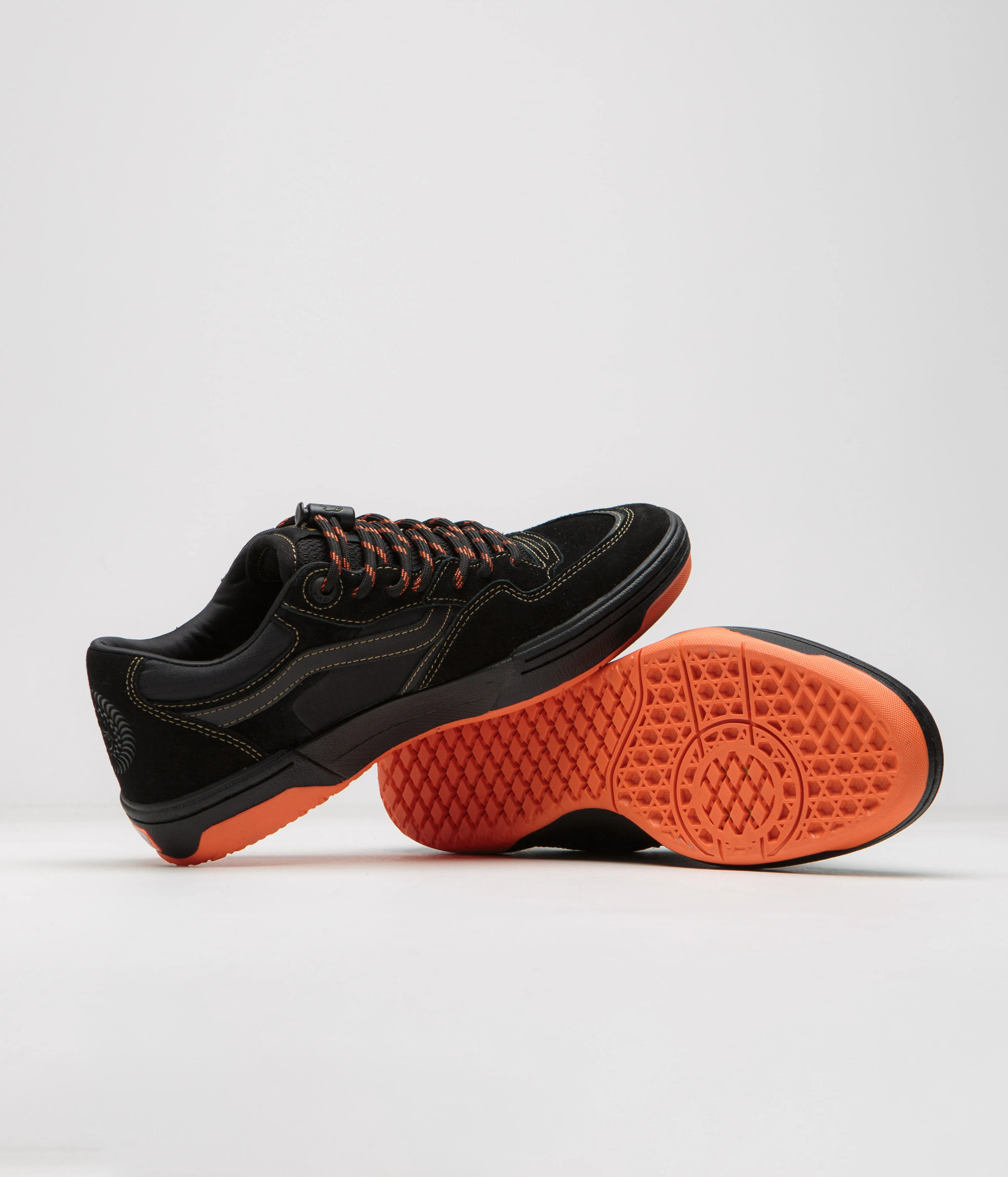 Vans x Spitfire Rowan 2 Shoes - Black / Flame - Image 5
