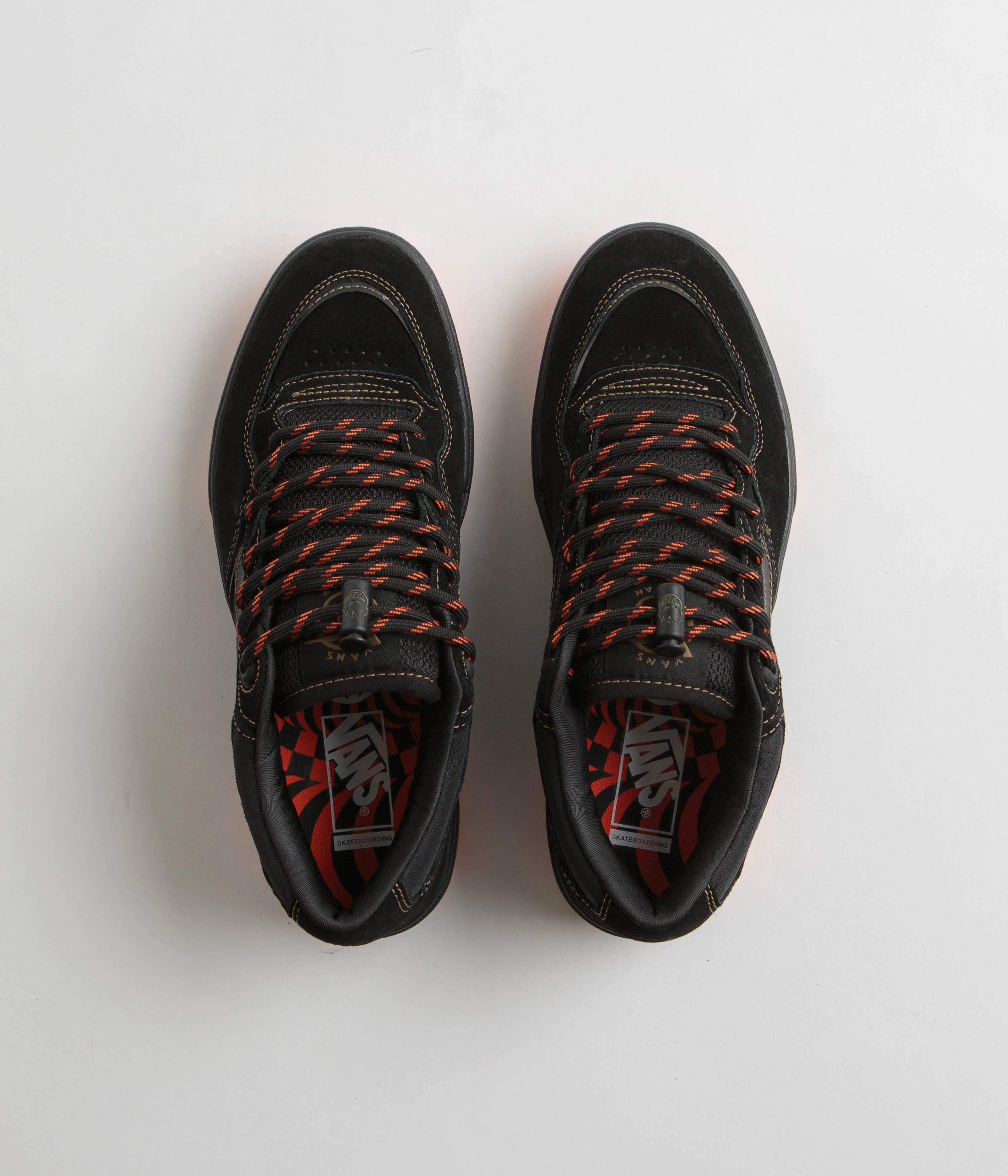 Vans x Spitfire Rowan 2 Shoes - Black / Flame - Image 7