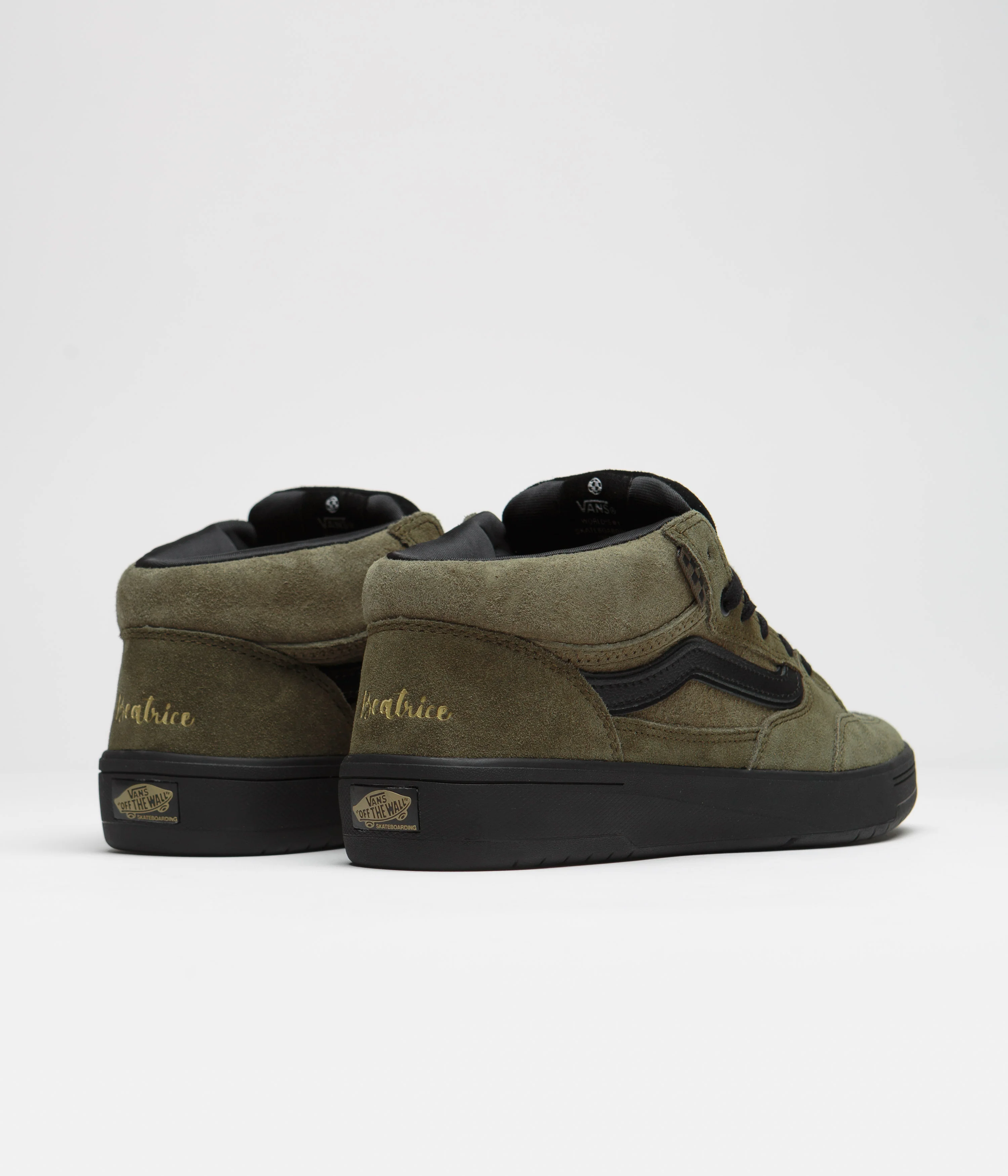 Vans Zahba Mid Shoes - (Beatrice Domond) Dark Olive - Image 4