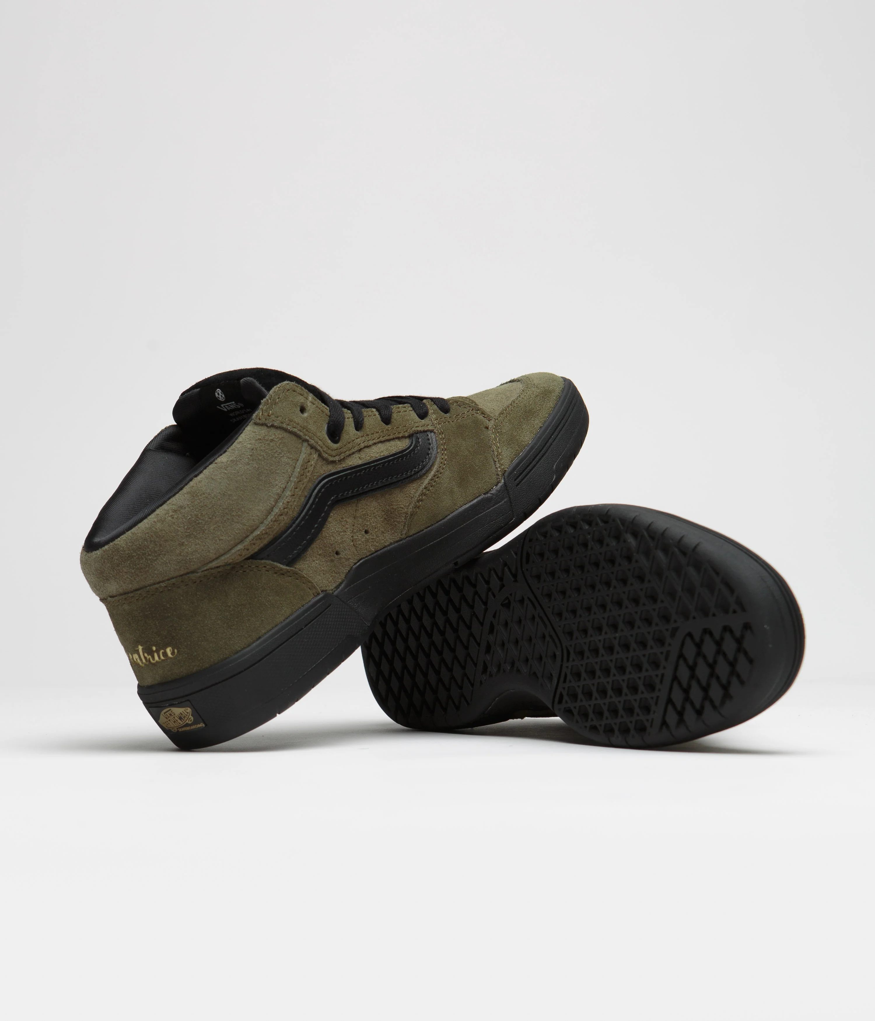 Vans Zahba Mid Shoes - (Beatrice Domond) Dark Olive - Image 5