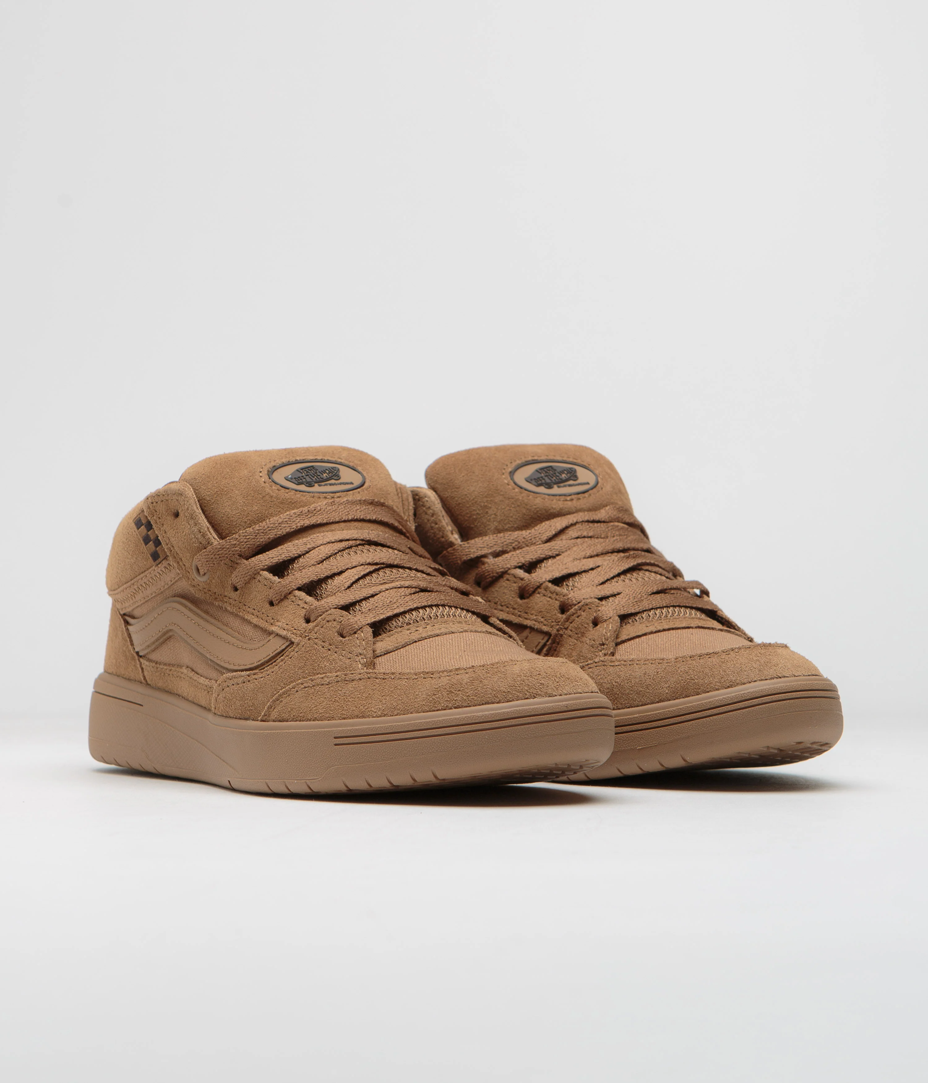 Vans Zahba Mid Shoes - Brown / Gum - Image 2