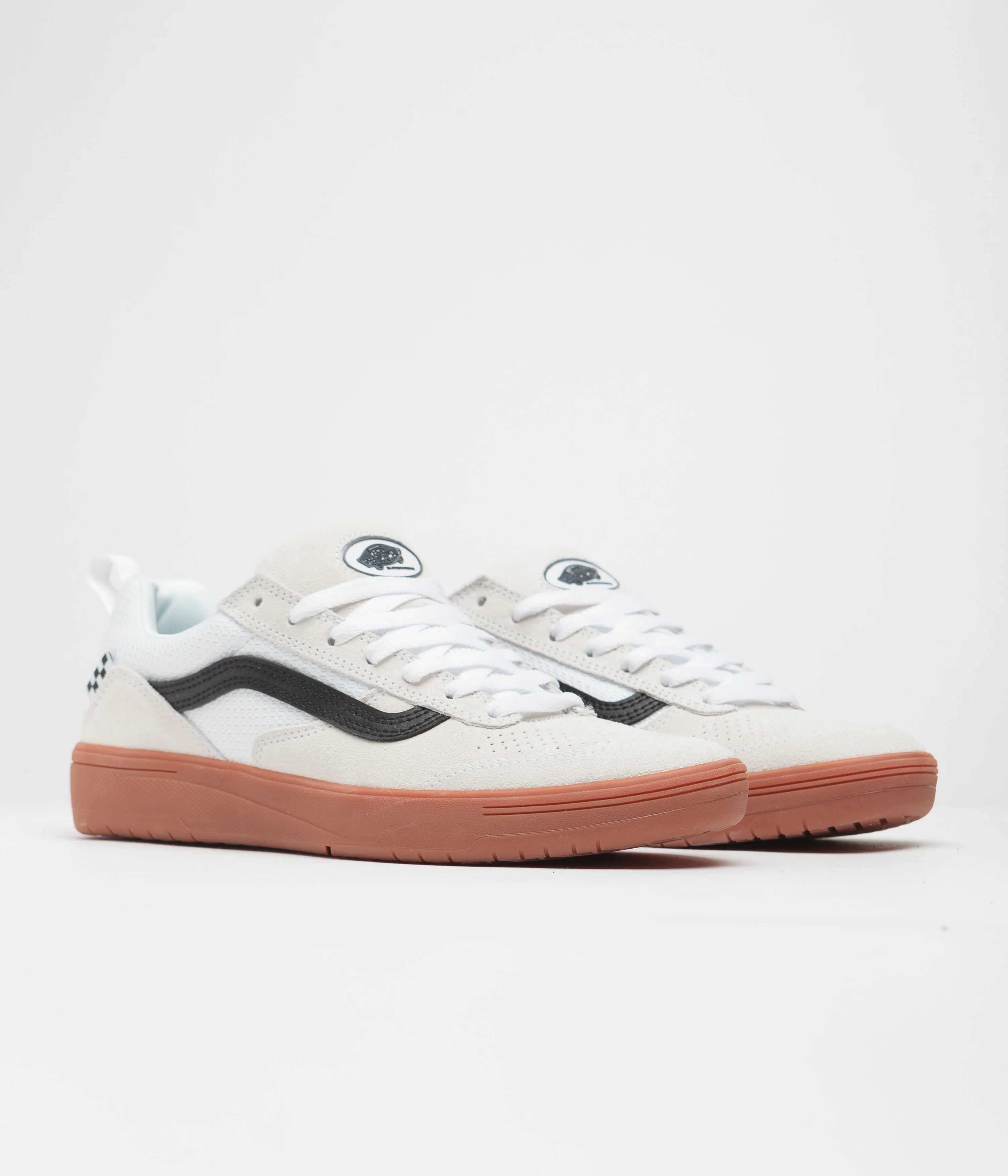 Vans Zahba Shoes - White / Black / Gum - Image 2