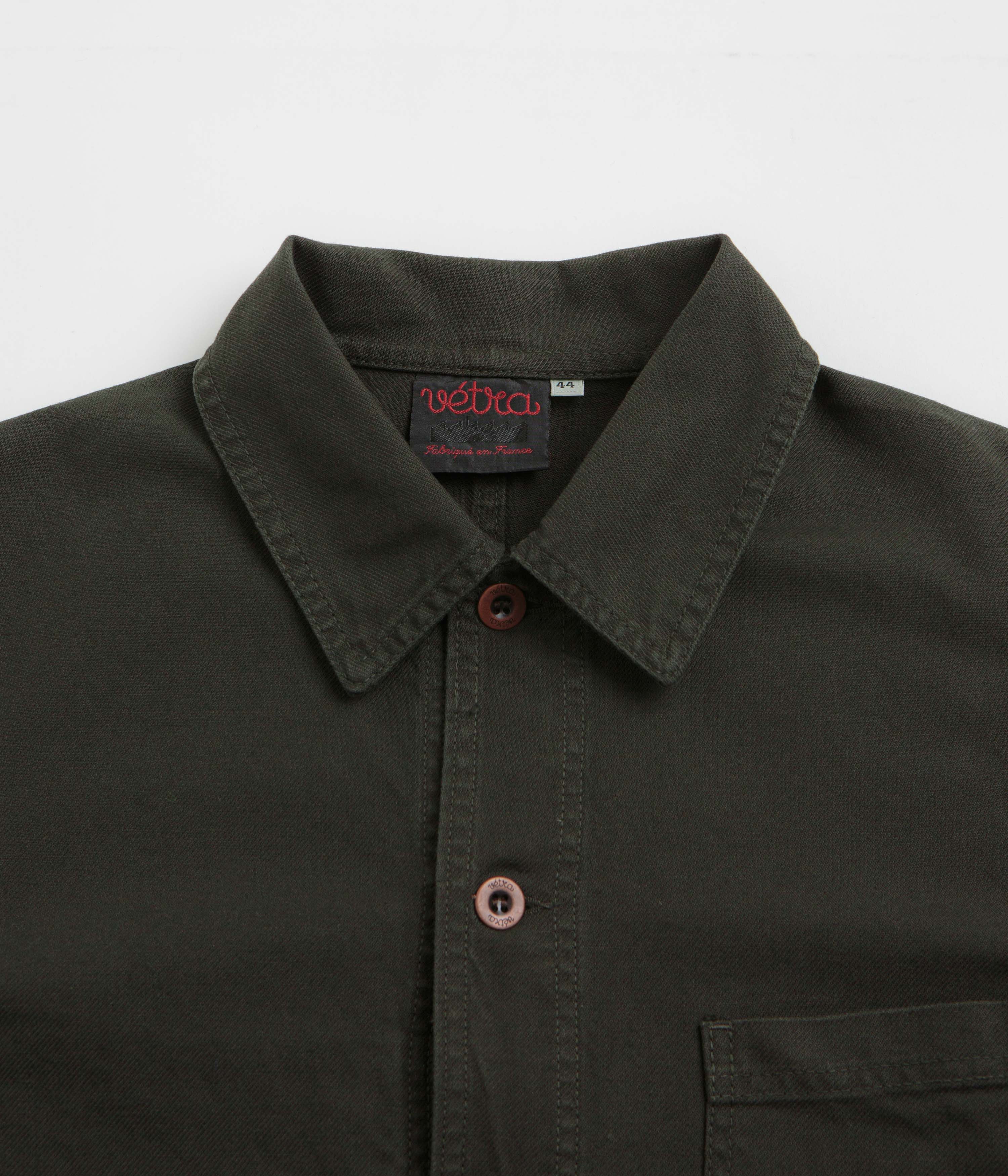 Vetra 5C Organic Workwear Jacket - Dark Khaki - Image 2