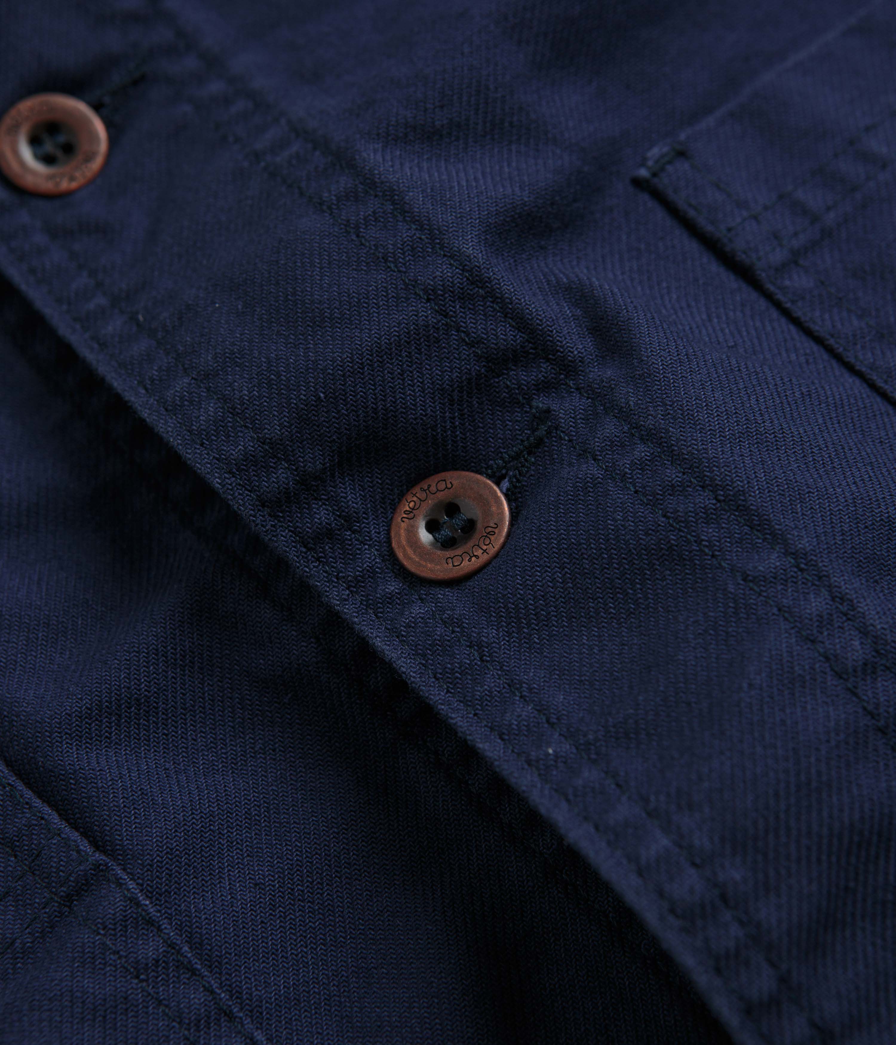 Vetra 5C Organic Workwear Jacket - Navy - Image 3