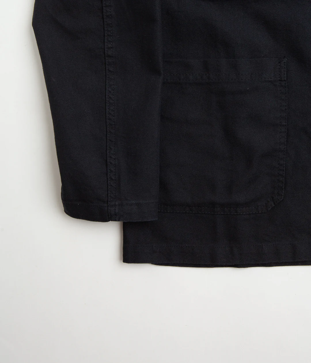 Vetra No.4 Organic Workwear Jacket - Washed Black - Image 2