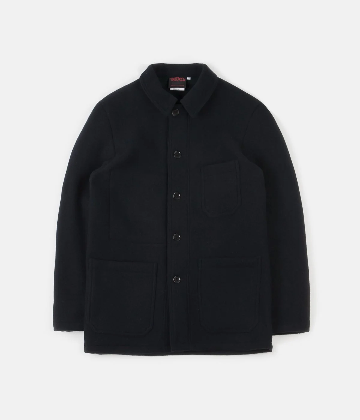 Vetra Workwear Double Face Melton Jacket - Navy