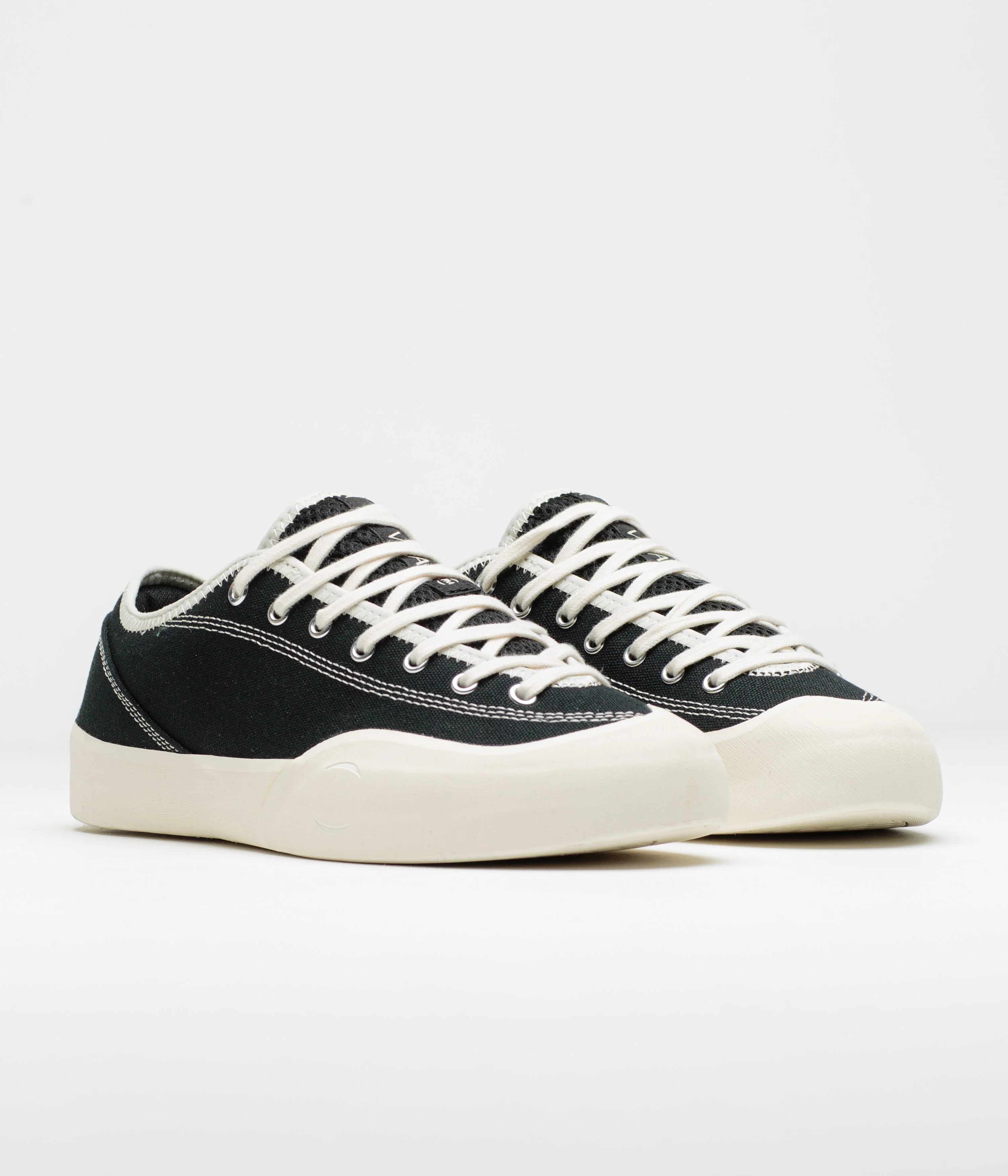 Village PM 1.30 PM Canvas Shoes - Black / Whisper White - Image 2