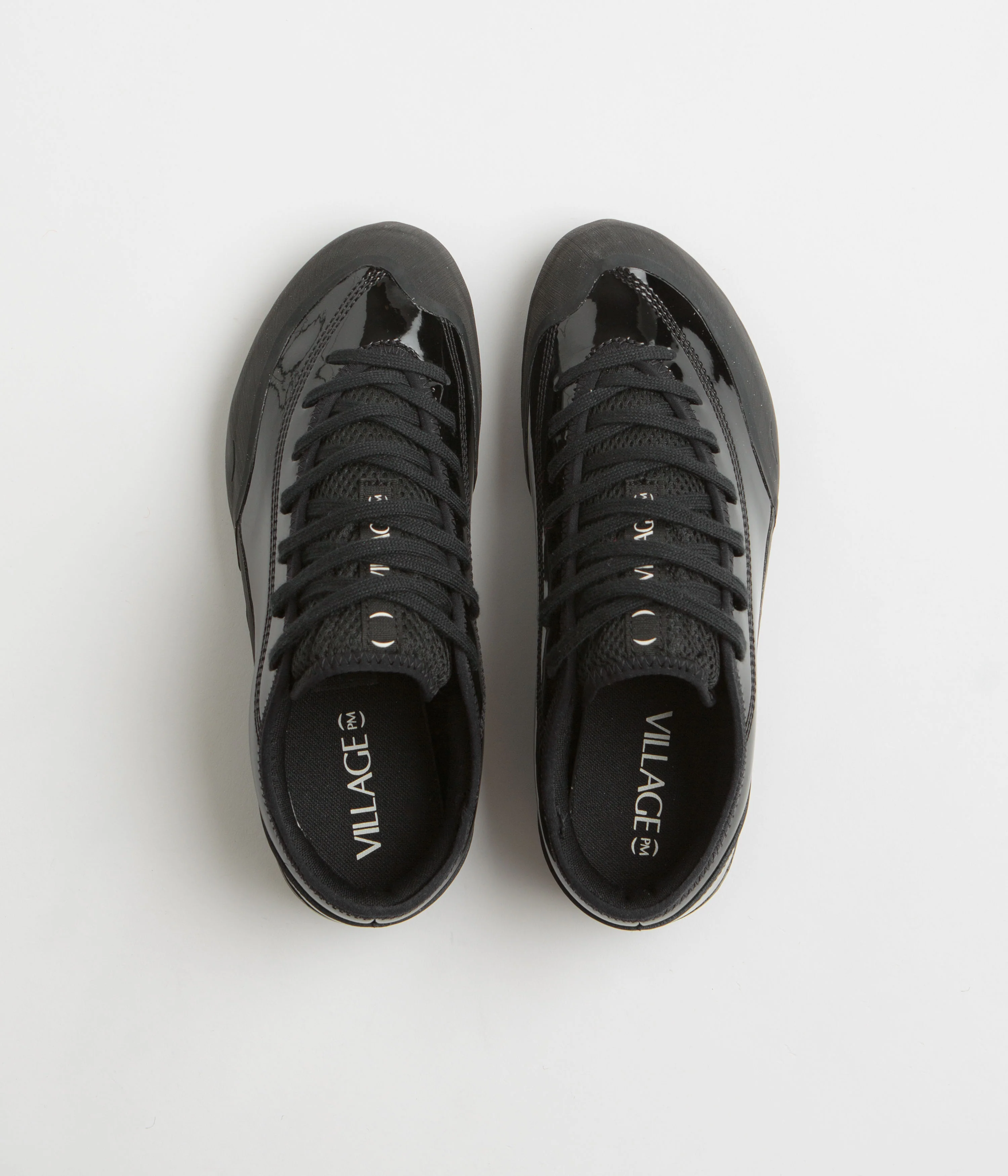 Village PM 1.30 PM Shoes - Gloss Black / Natural Black - Image 7