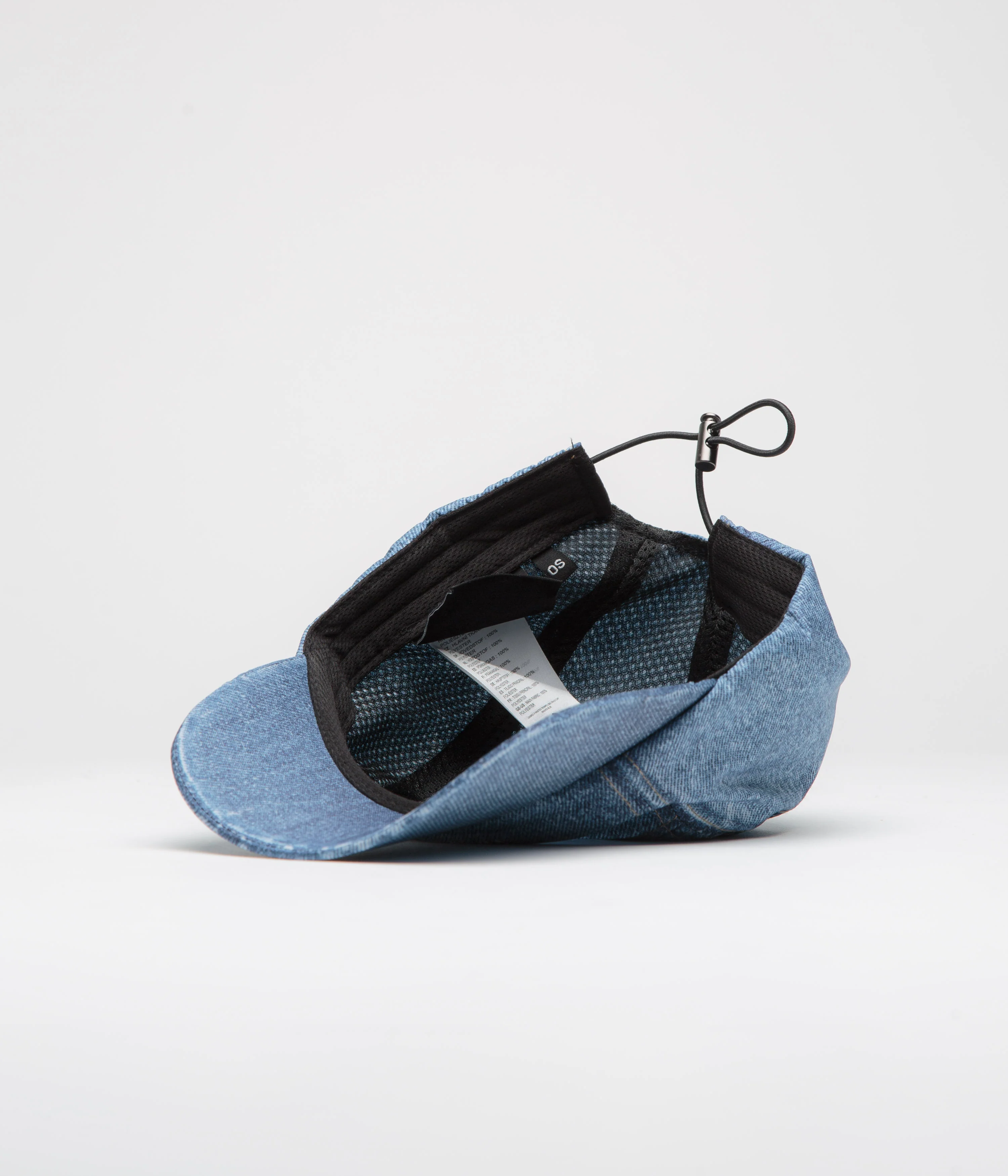 Wasted Paris x Umbro Trompe L'Oeil Track Cap - Washed Blue - Image 4