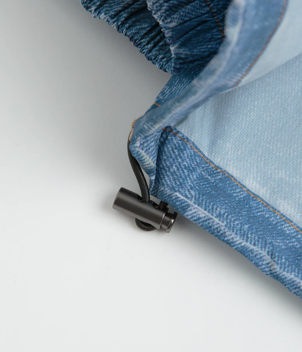 Wasted Paris x Umbro Trompe L'Oeil Windbreaker Jacket - Washed Blue - Image 10