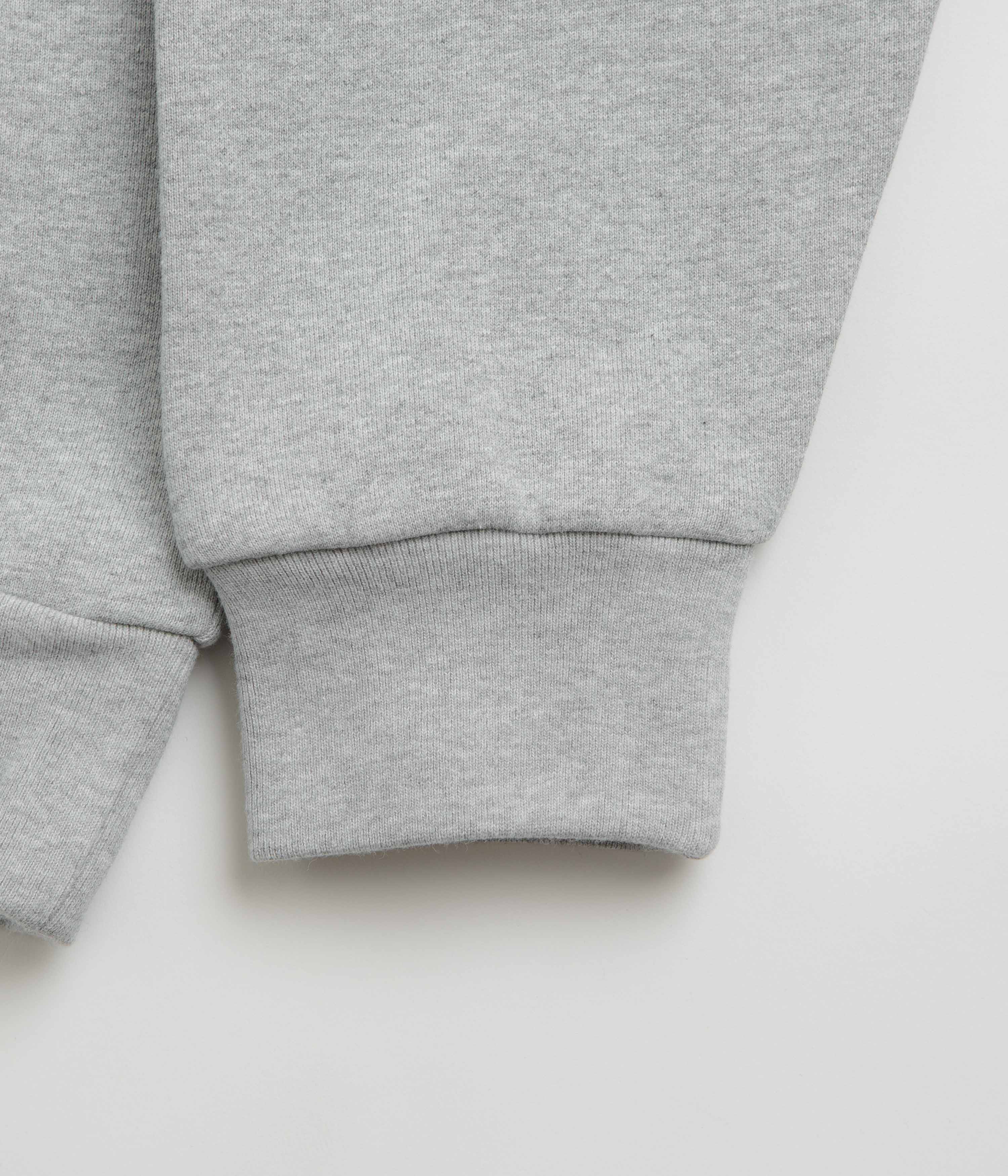 Welcome Barb Applique Crewneck Sweatshirt - Heather - Image 4