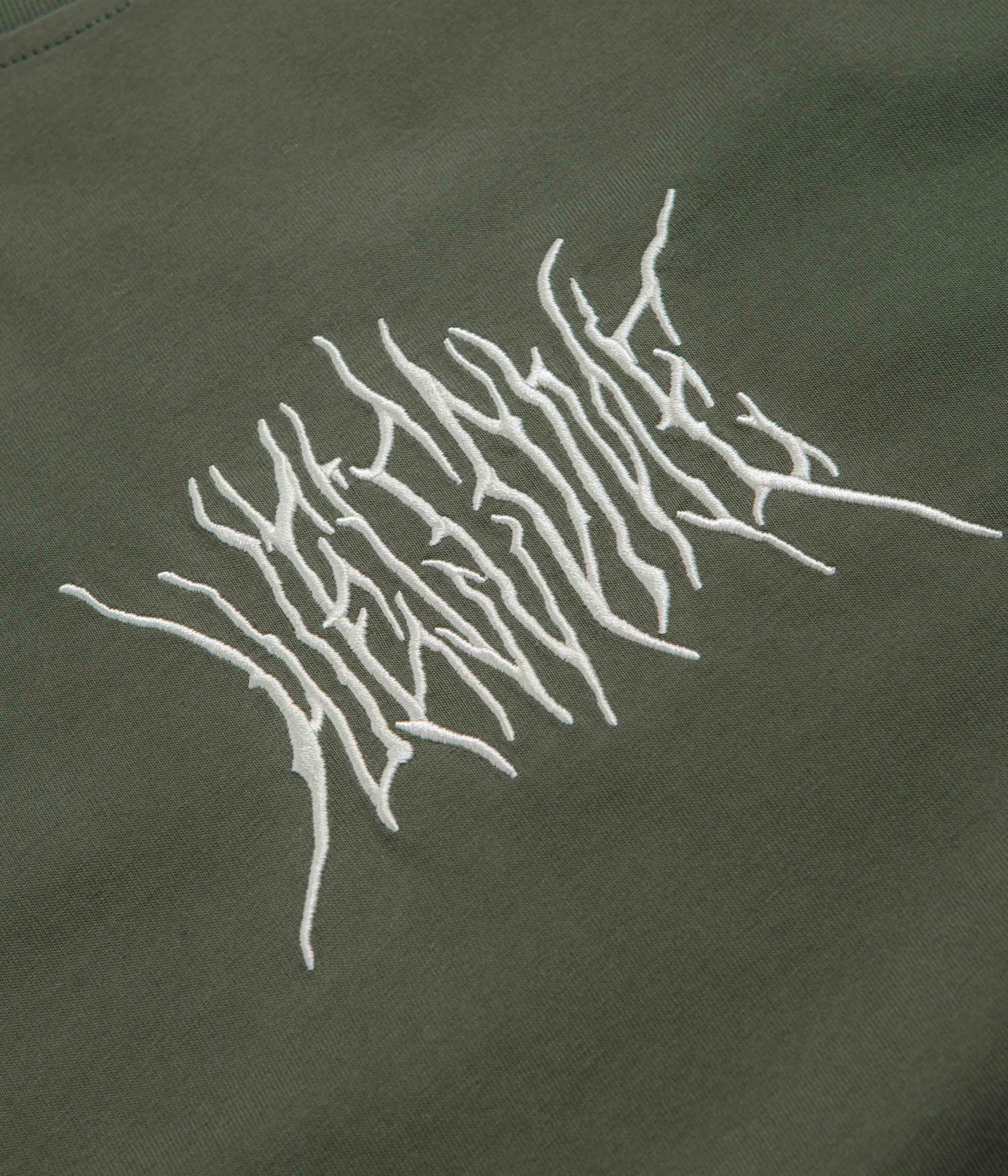 Welcome Chasm Layered Long Sleeve T-Shirt - Ivy - Image 3
