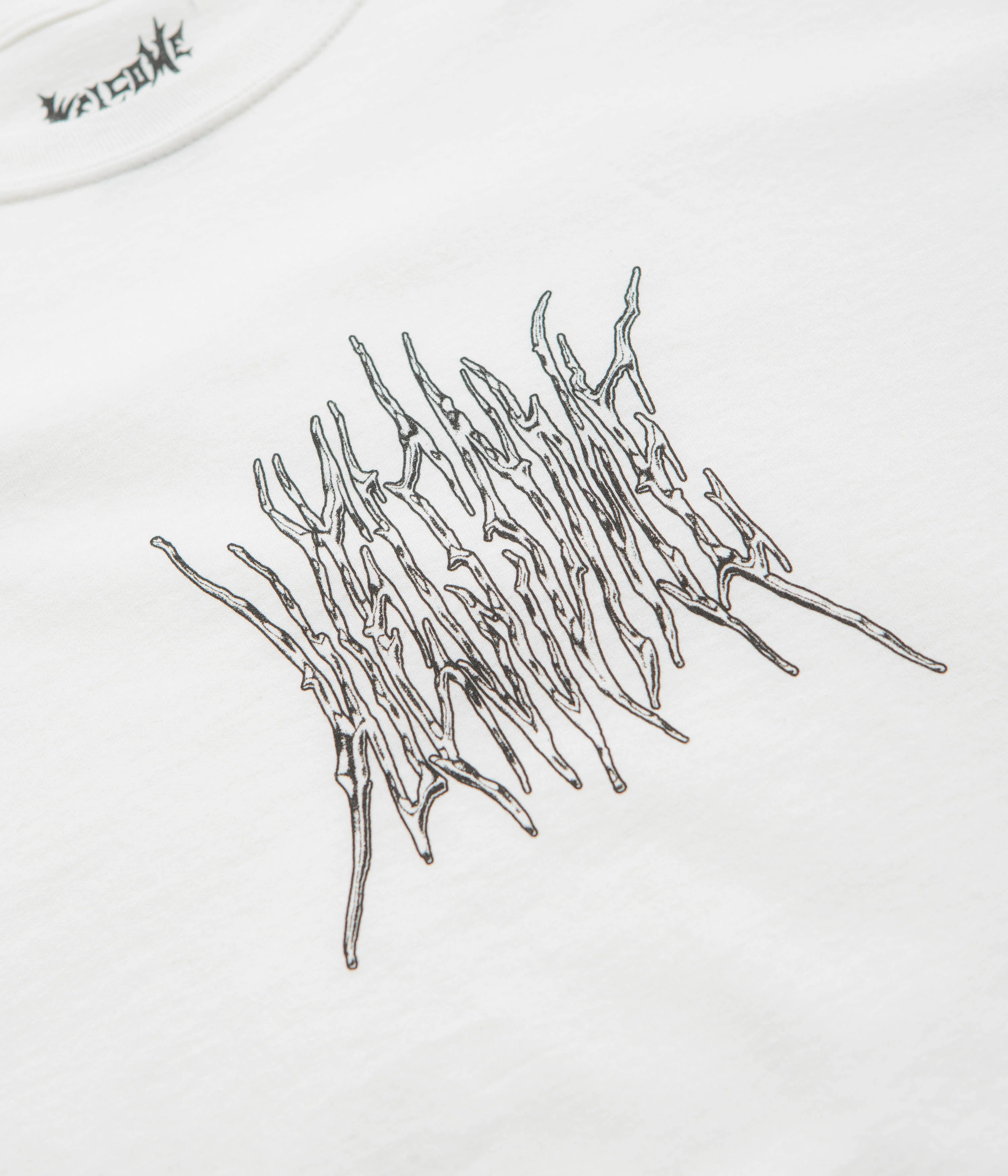 Welcome Chasm Long Sleeve T-Shirt - White - Image 3