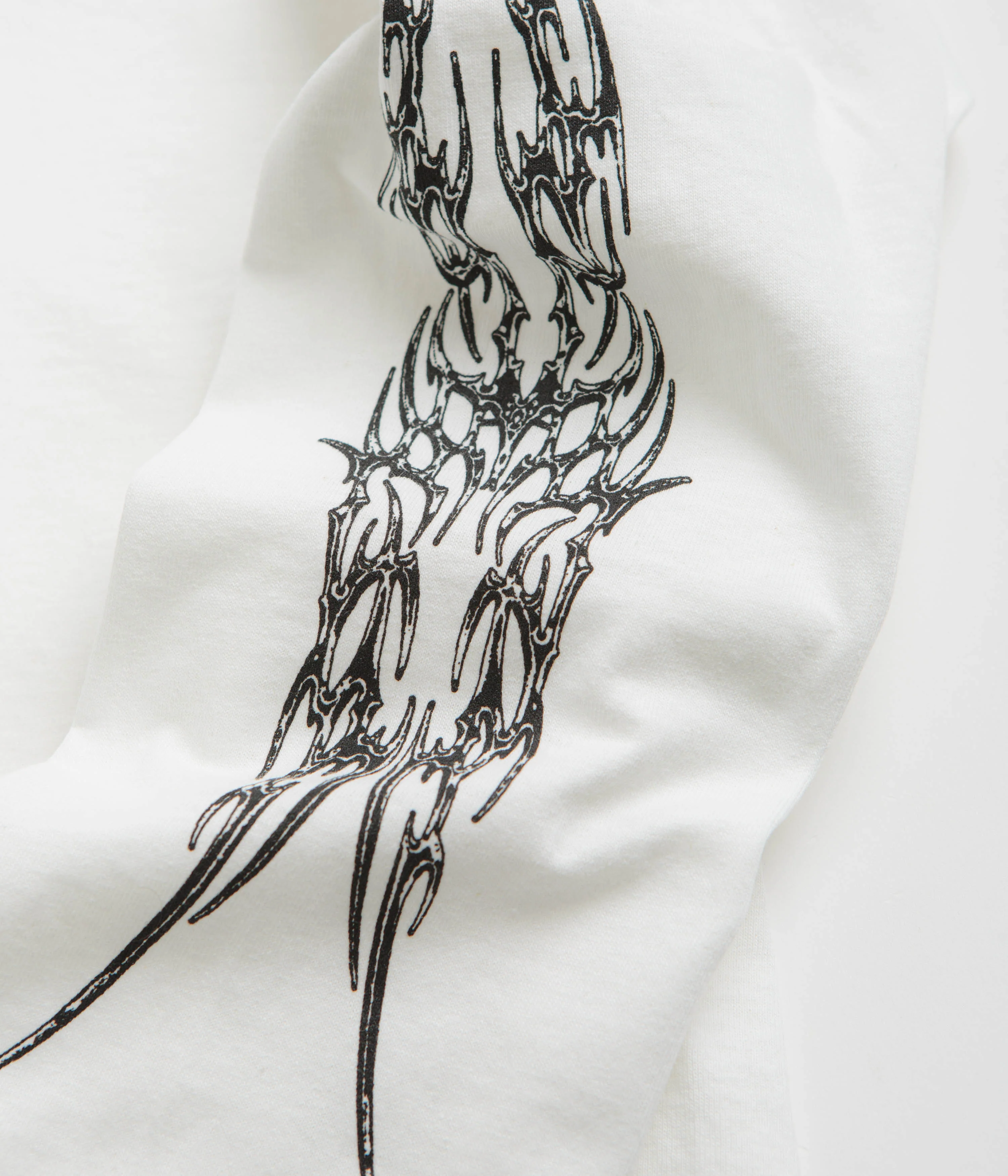 Welcome Chasm Long Sleeve T-Shirt - White - Image 4