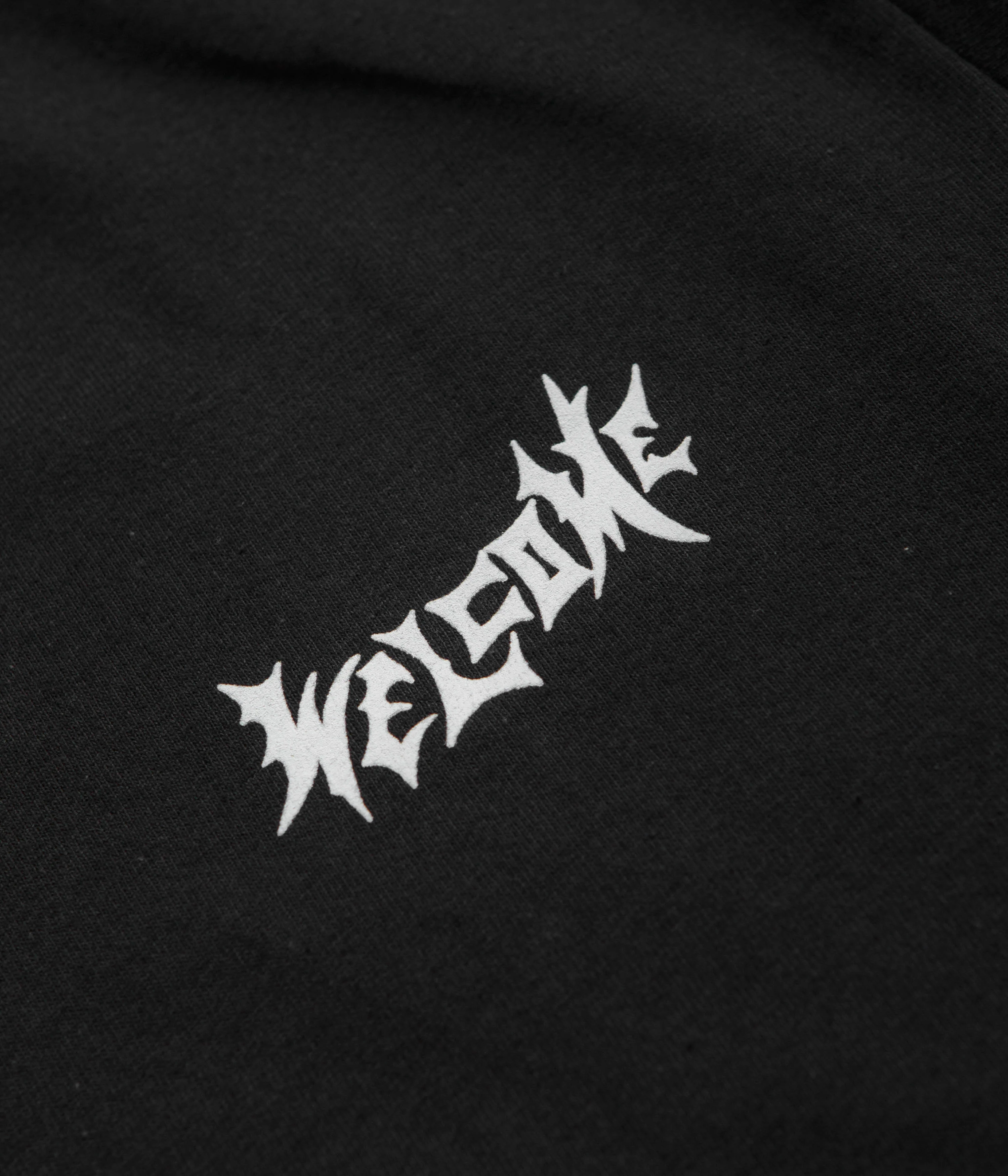 Welcome Nephilim Printed T-Shirt - Black / White - Image 3