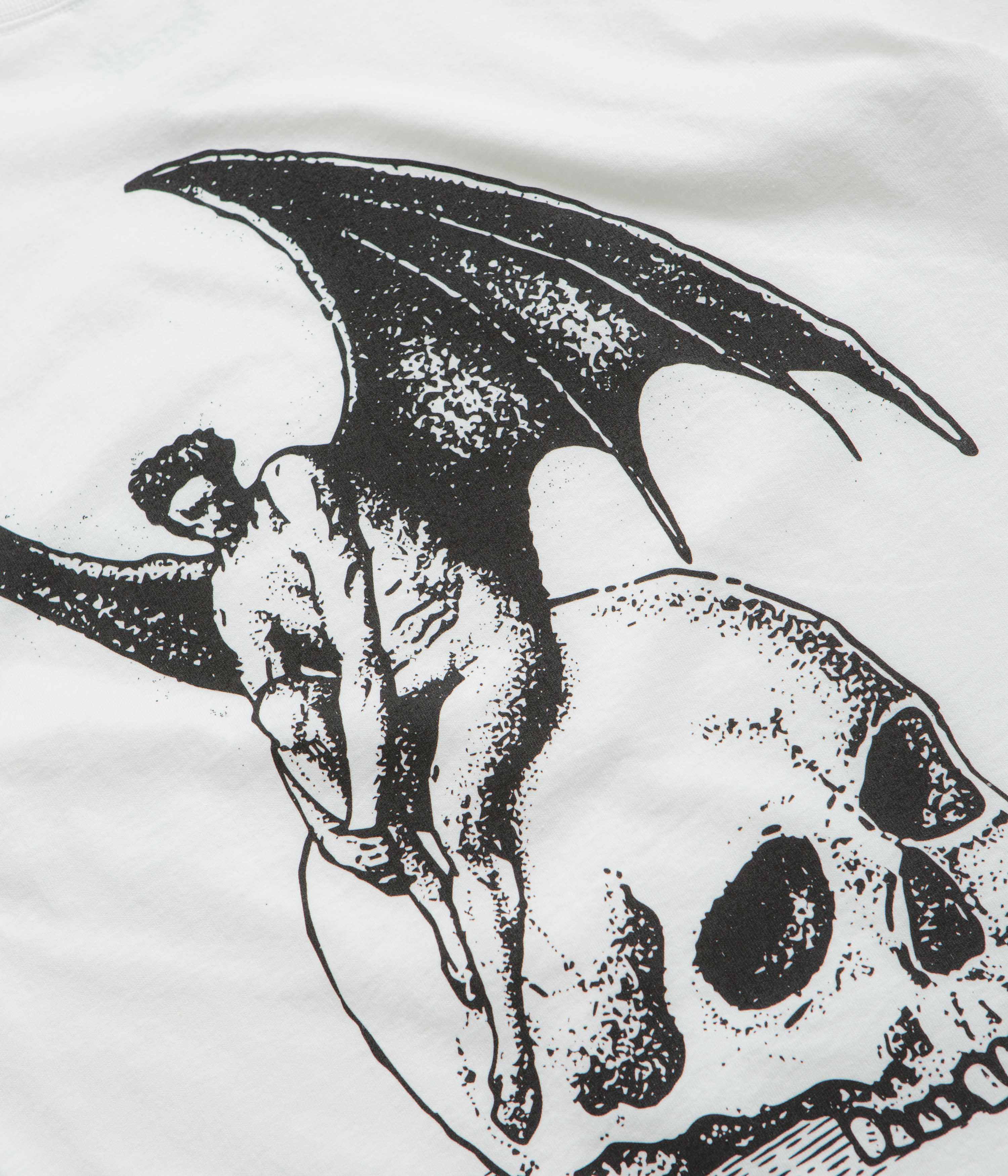 Welcome Nephilim Printed T-Shirt - White / Black - Image 5