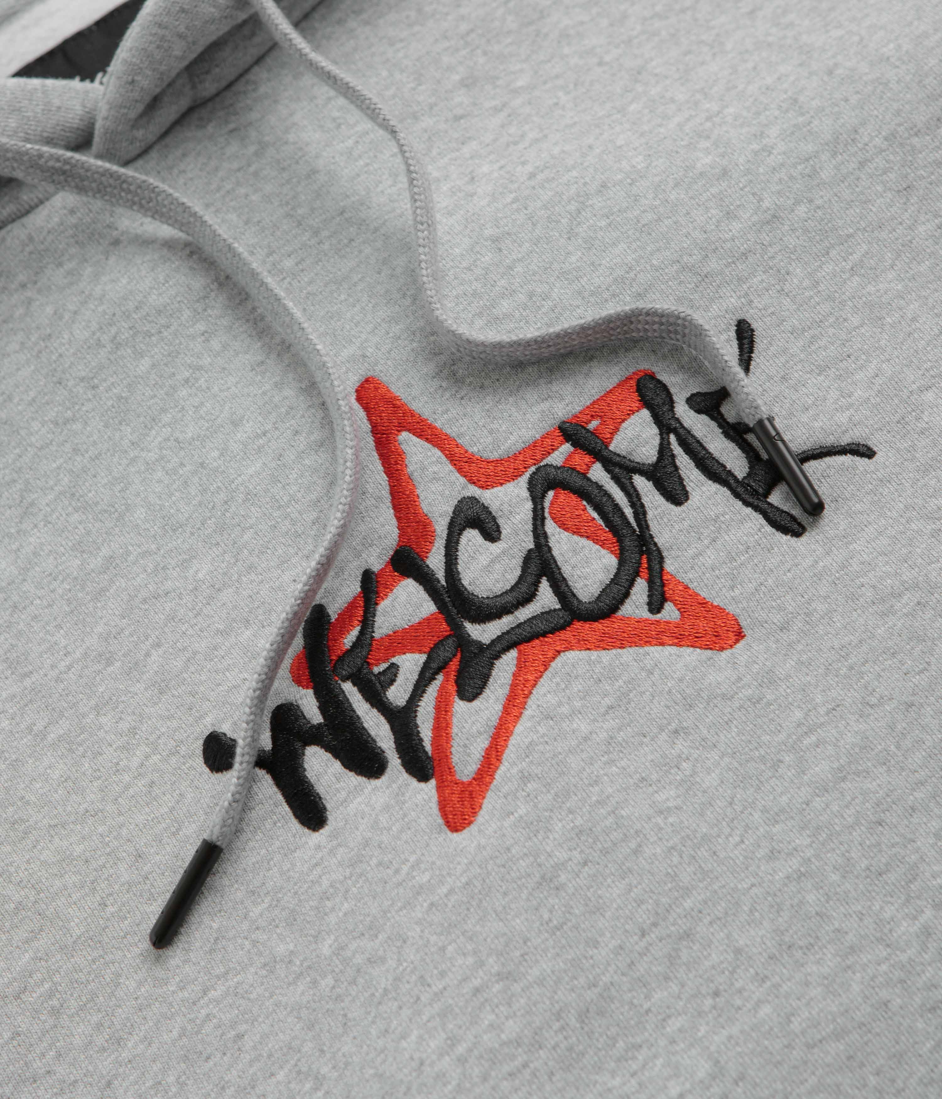 Welcome Sirius Embroidered Hoodie - Heather - Image 3