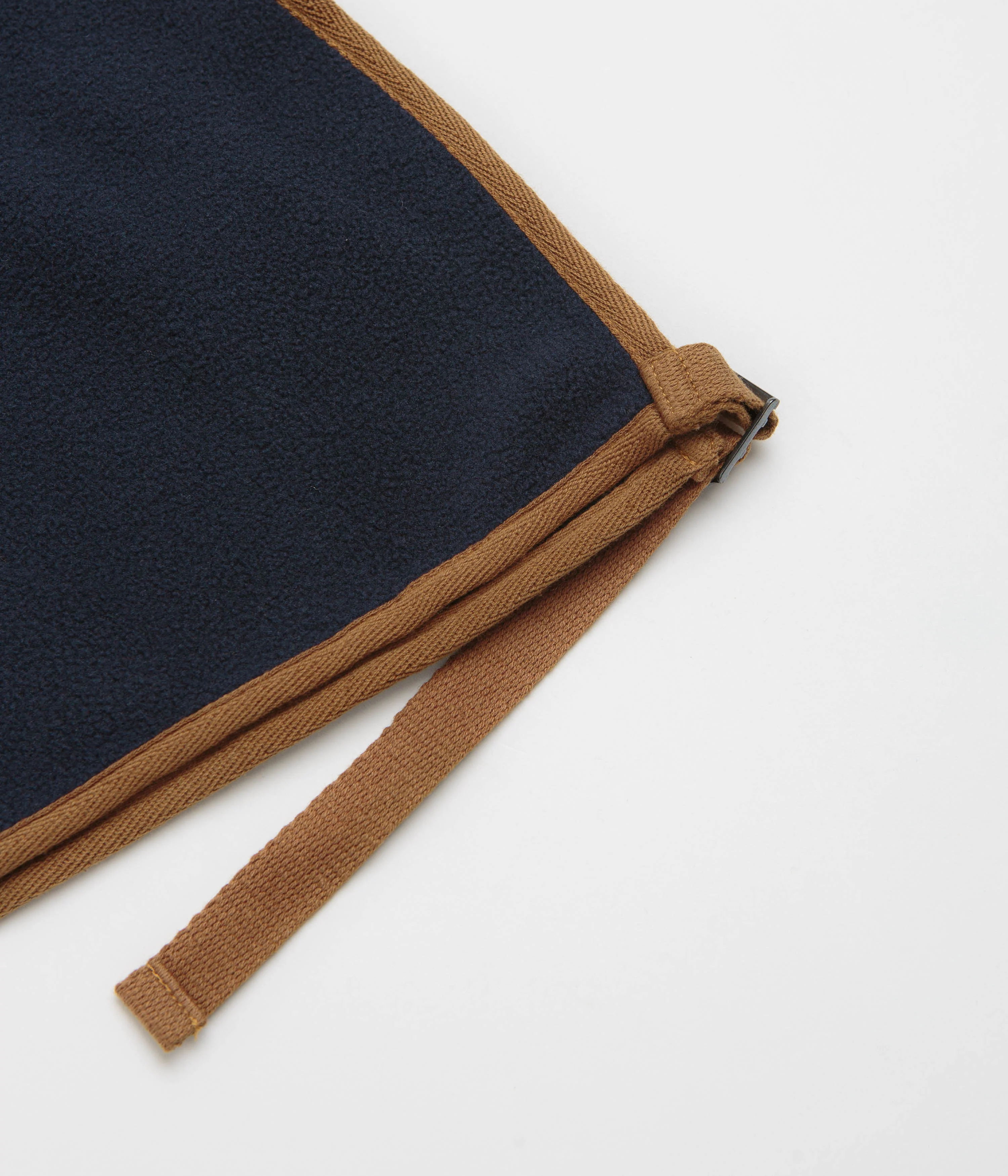 Workware Life Fleece Vest - Navy / Brown - Image 6