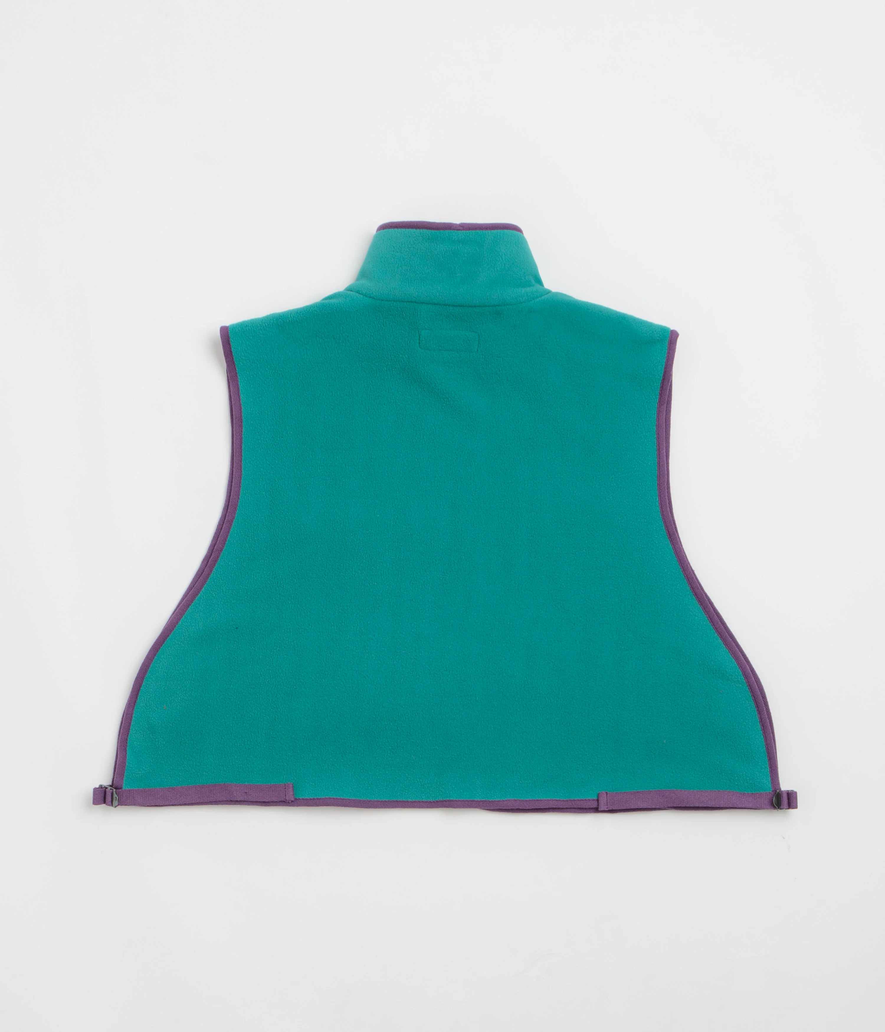 Workware Life Fleece Vest - Turquoise / Purple - Image 3