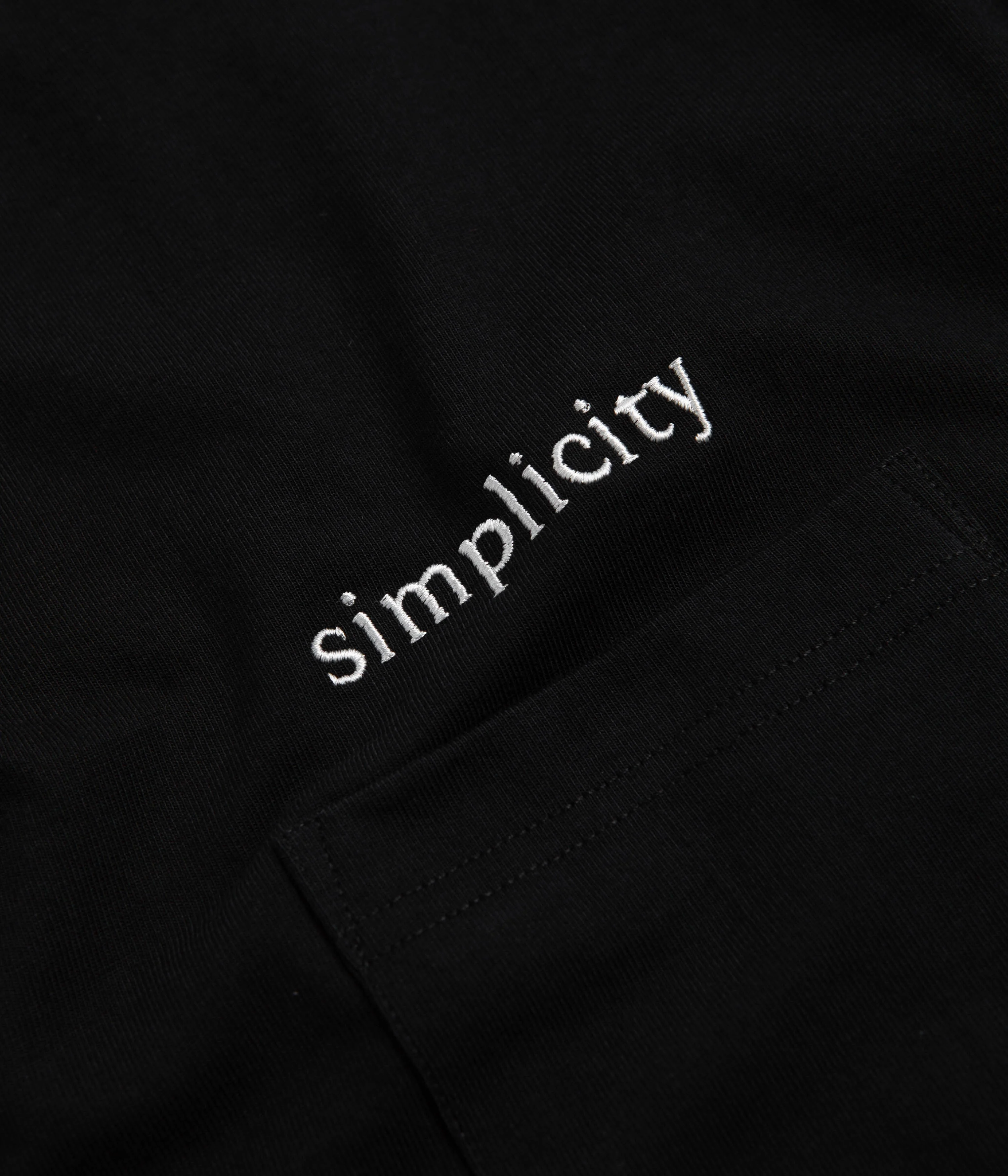 Workware Simplicity Heavyweight Pocket T-Shirt - Black - Image 2