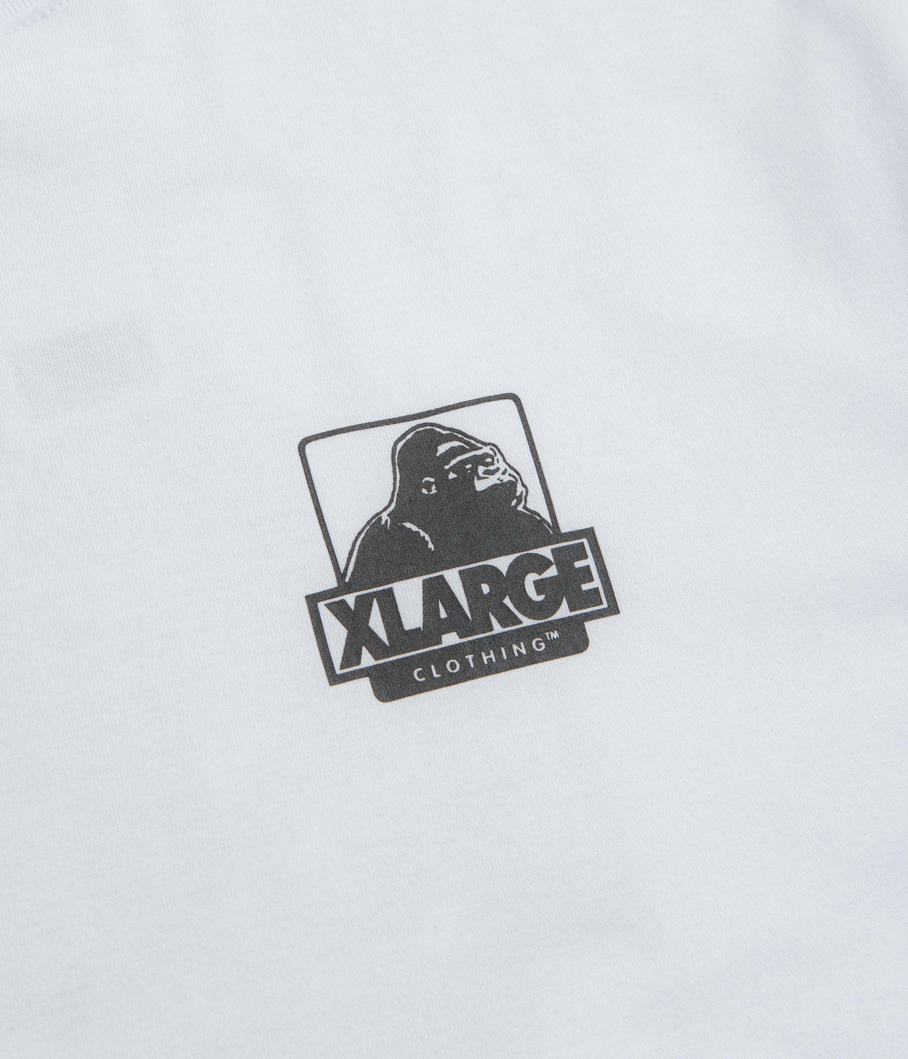 XLarge Backside OG T-Shirt - White / White - Image 3