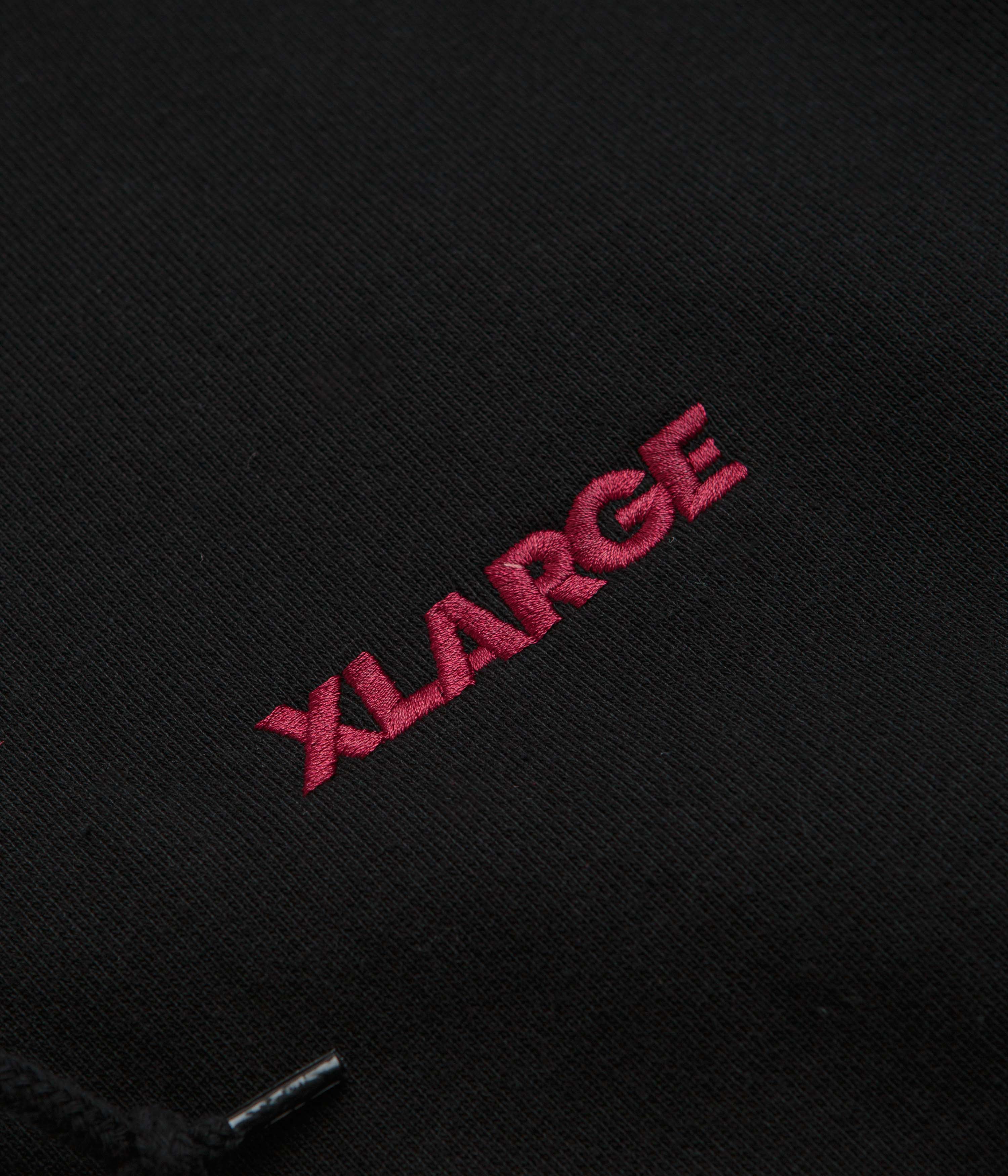 XLarge Chenille Slanted OG Hoodie - Black - Image 4