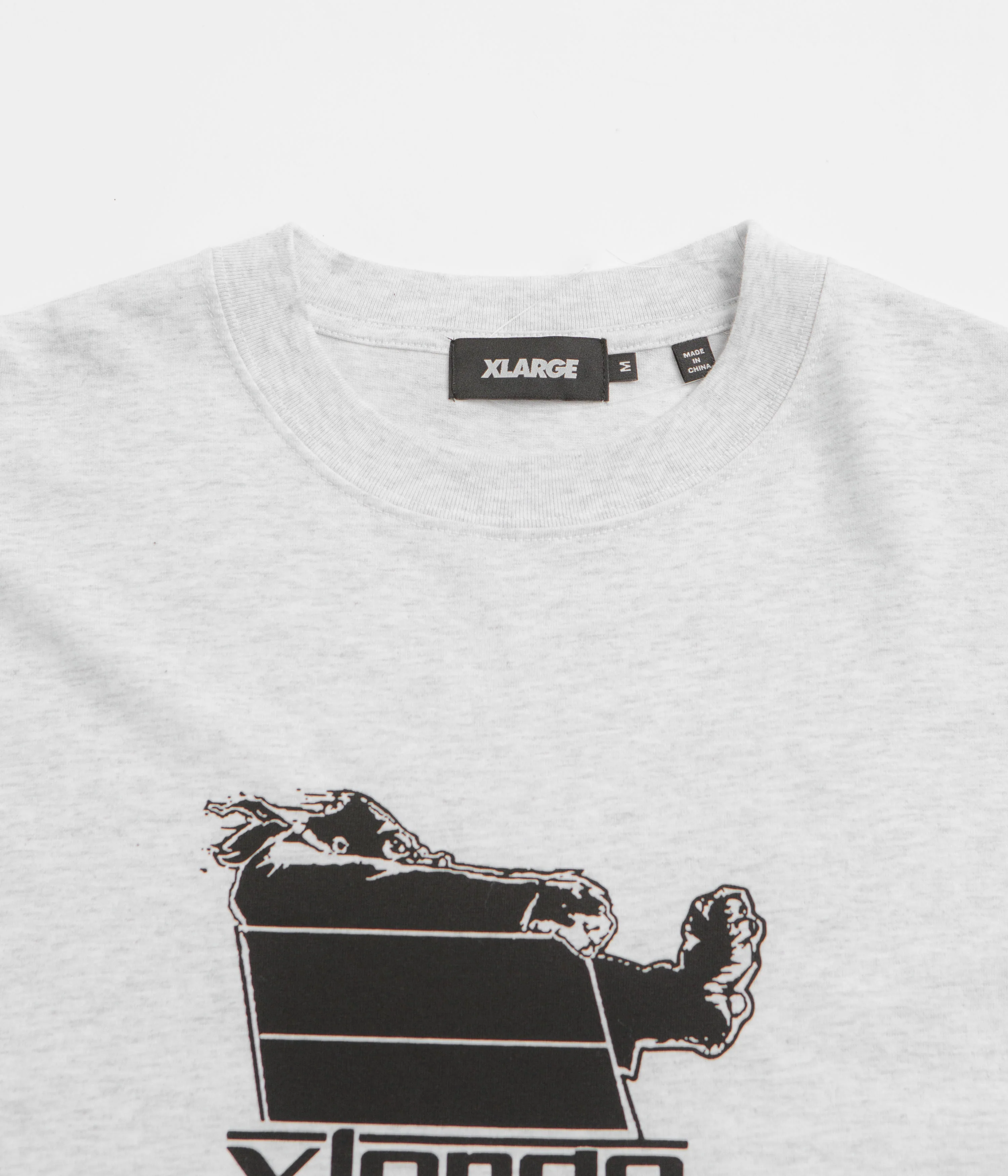 XLarge Wind Pressure T-Shirt - Ash - Image 2