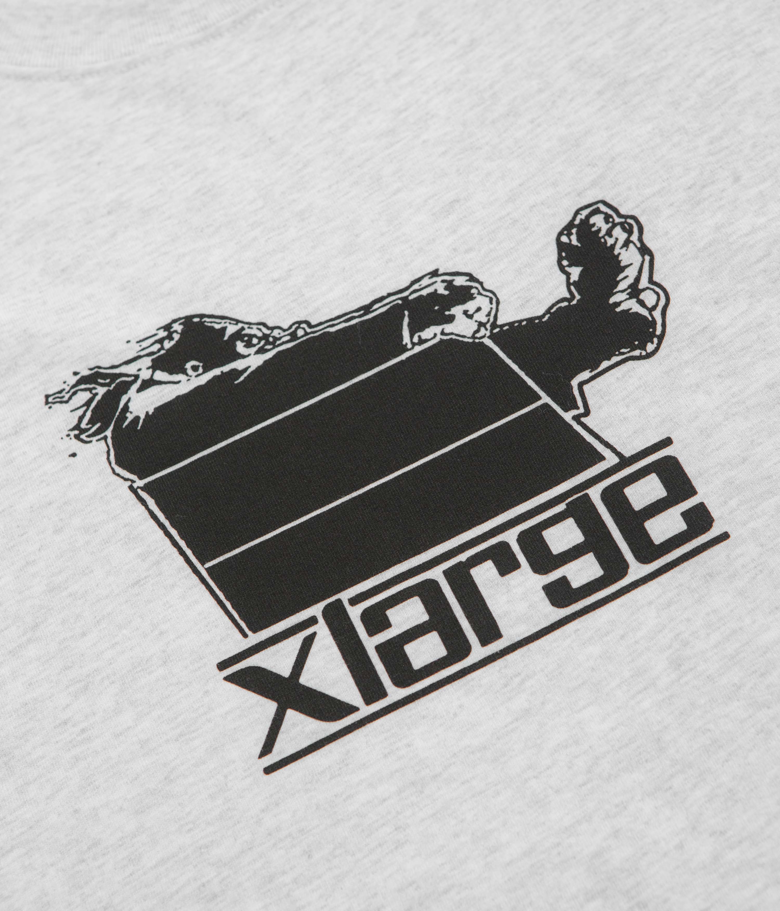 XLarge Wind Pressure T-Shirt - Ash - Image 3