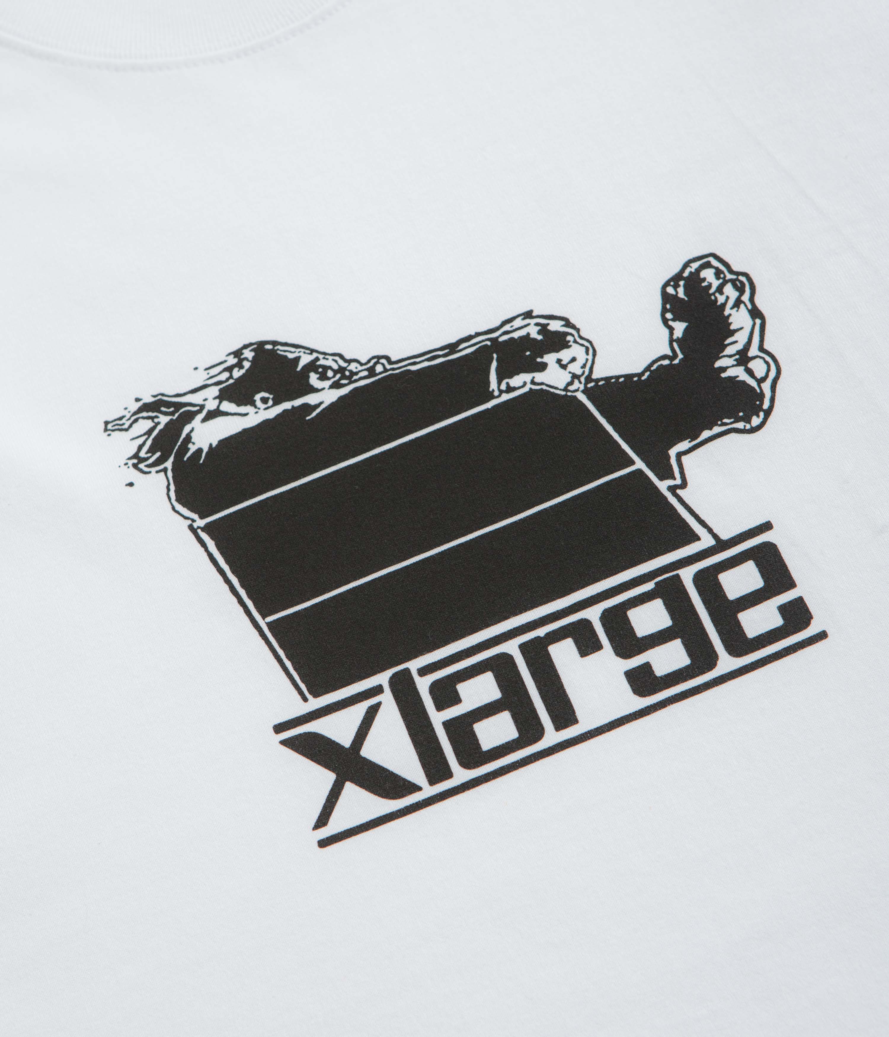 XLarge Wind Pressure T-Shirt - White - Image 3