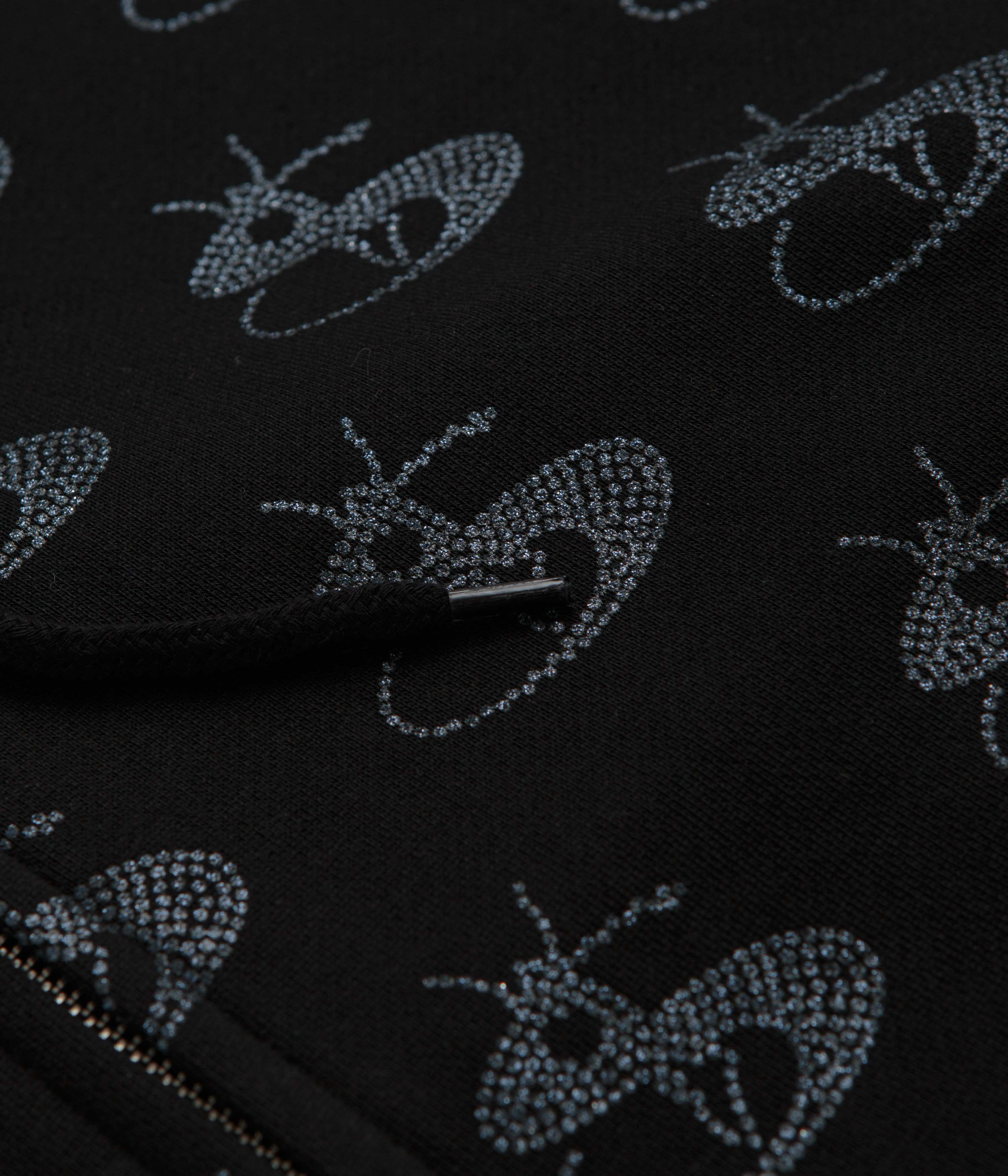 Yardsale Bijou Hoodie - Black / Indigo - Image 3