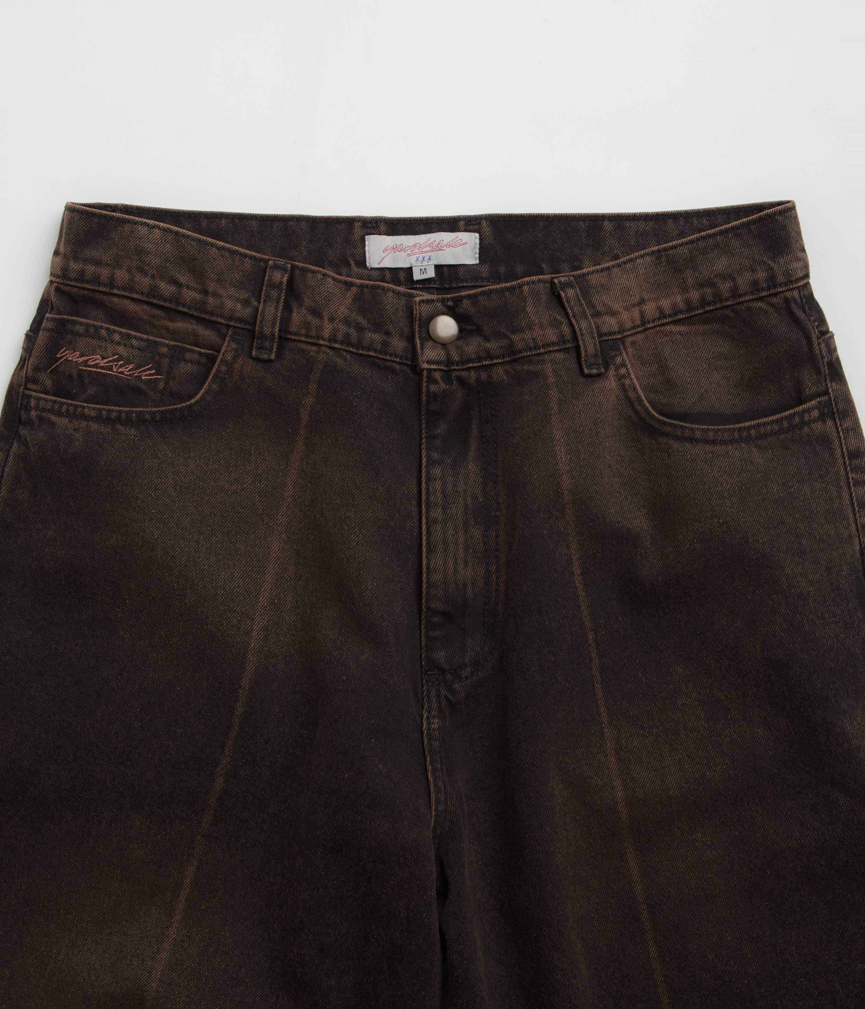 Yardsale Bleached Phantasy Jeans - Bronze - Image 4