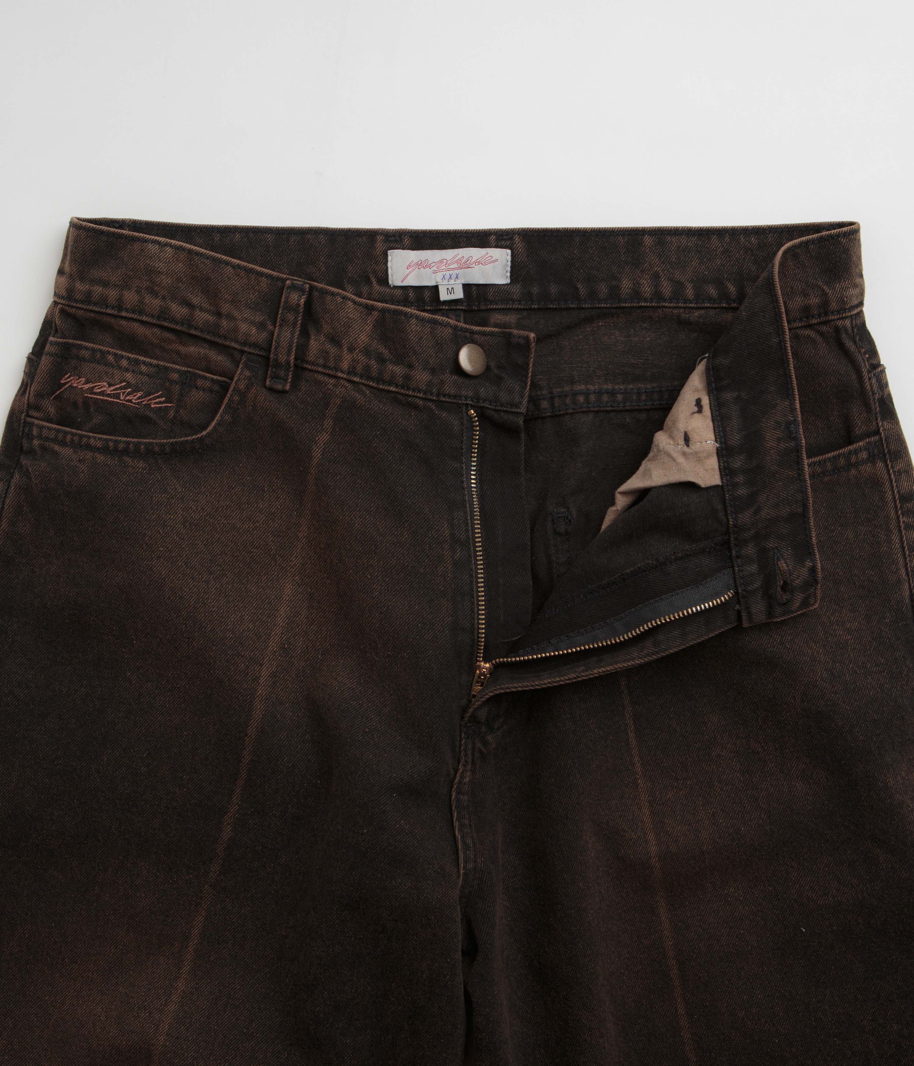 Yardsale Bleached Phantasy Jeans - Bronze - Image 5