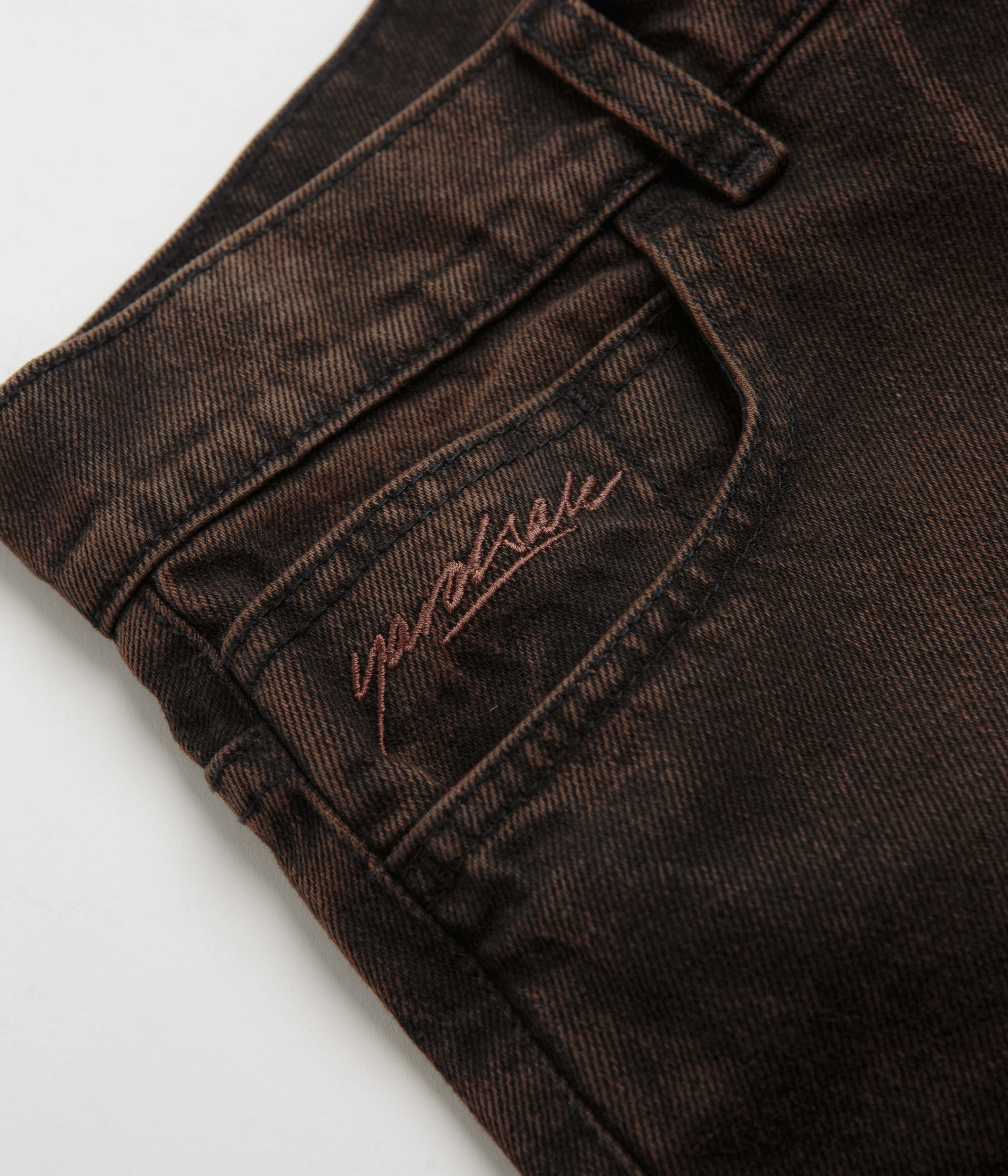 Yardsale Bleached Phantasy Jeans - Bronze - Image 7