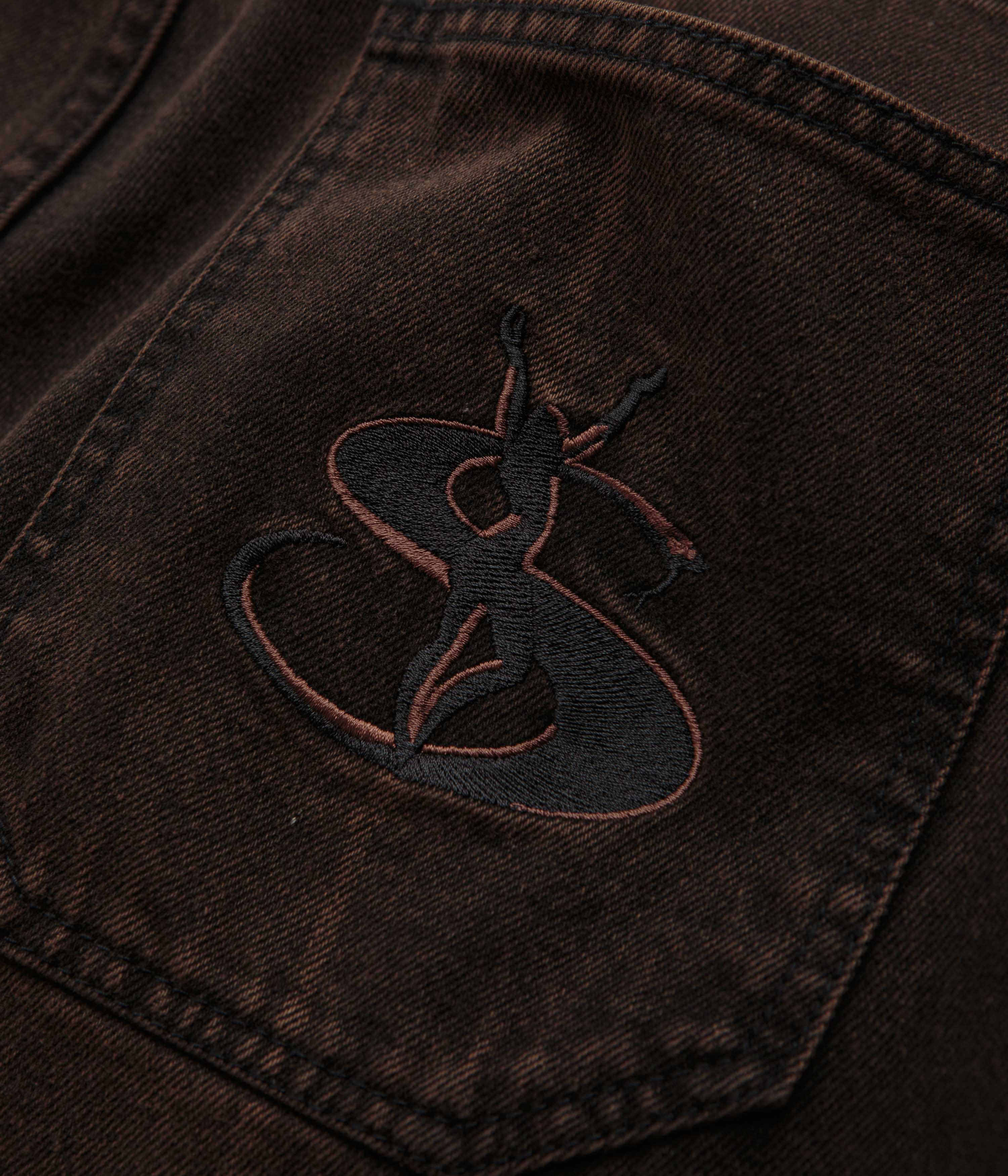 Yardsale Bleached Phantasy Jeans - Bronze - Image 8
