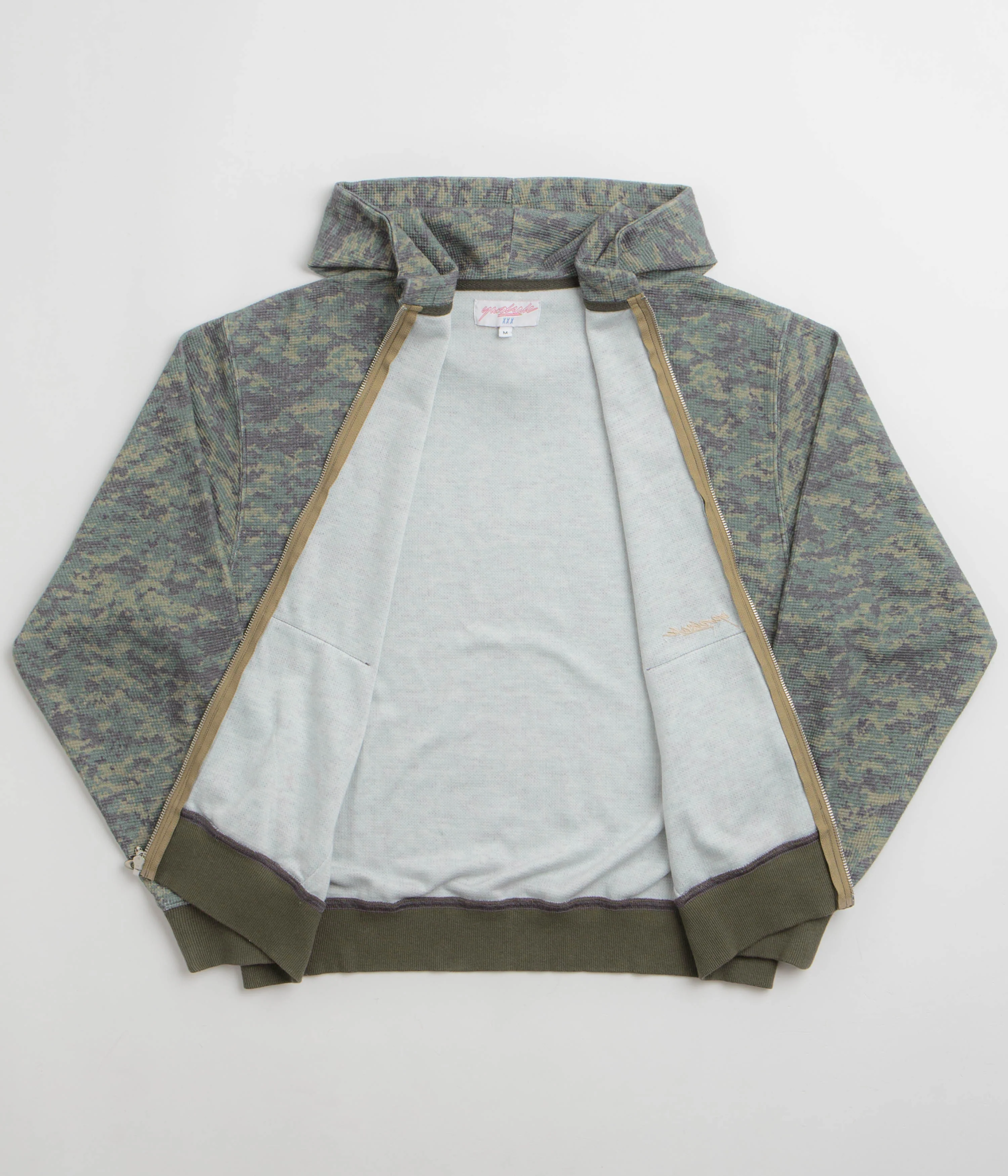 Yardsale Camo Zero Hoodie - Washed Green - Image 2