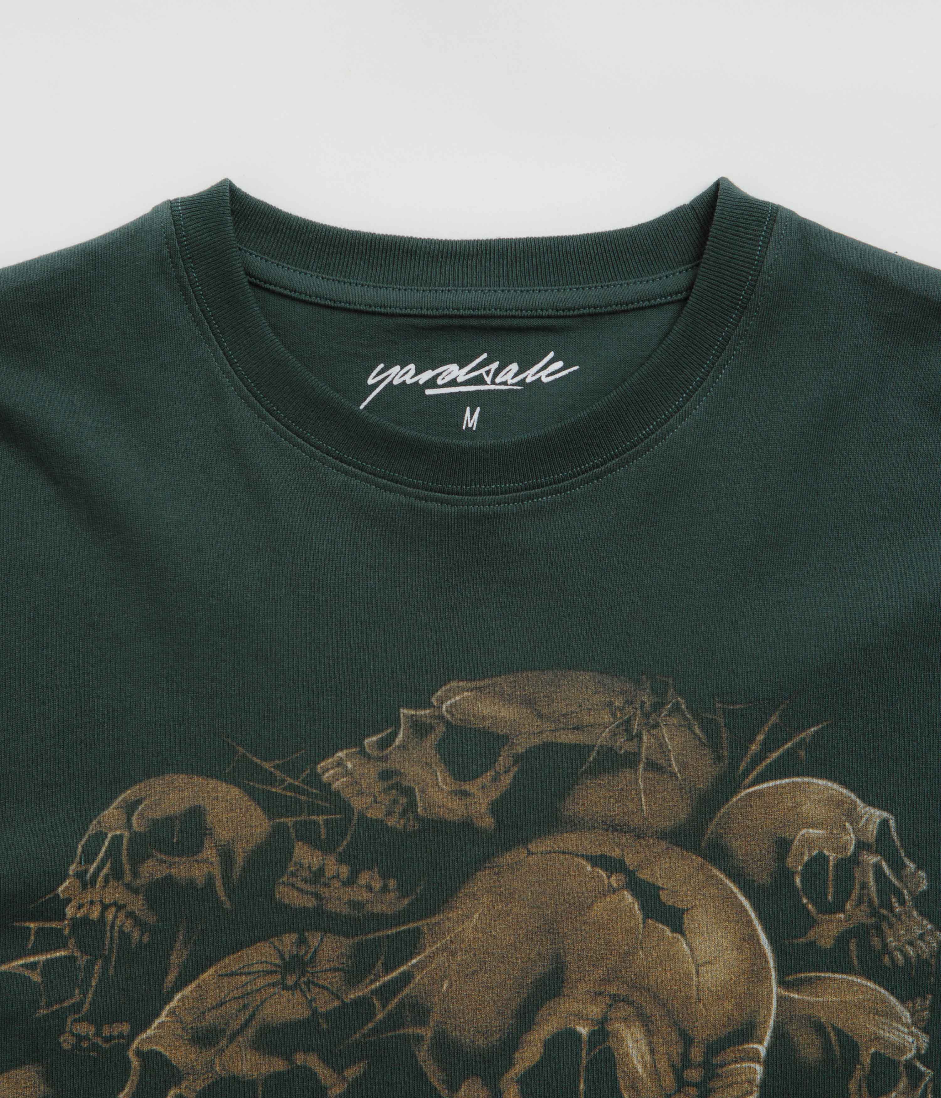 Yardsale Crypt T-Shirt - Dark Green - Image 3
