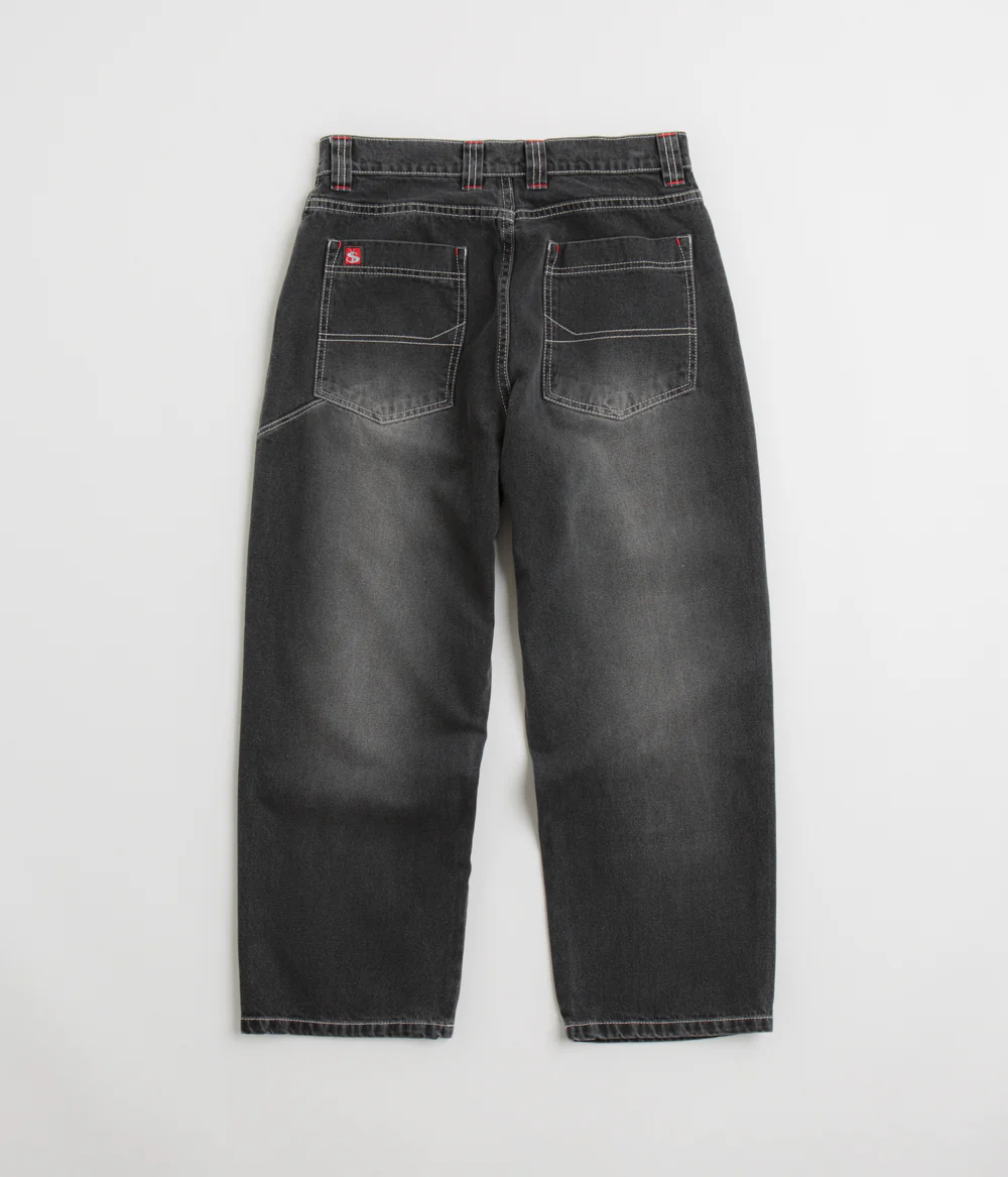 Yardsale Culture Slub Phantasy Jeans - Washed Black - Image 3