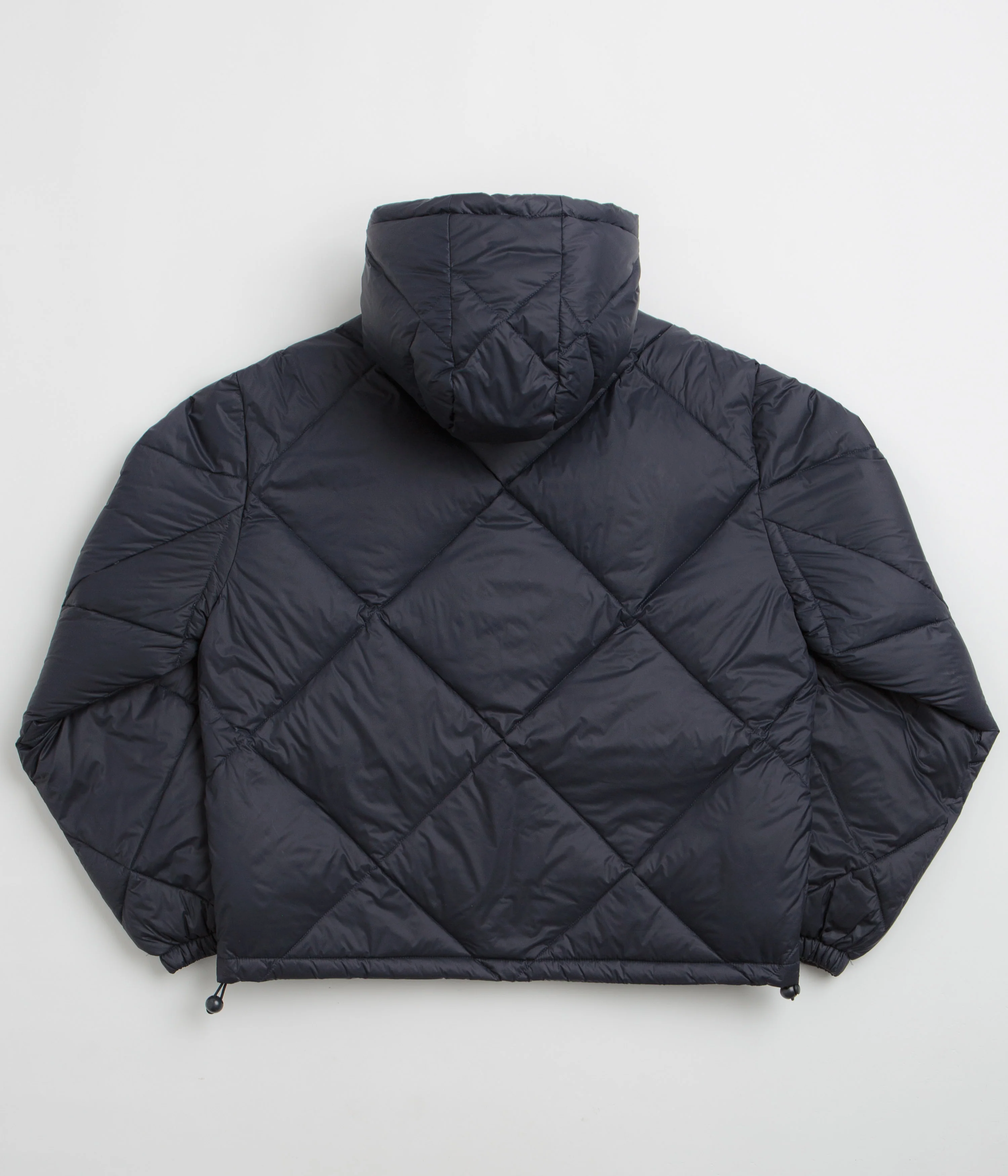 Yardsale Diamond Down Puffer Jacket - Navy - Image 3
