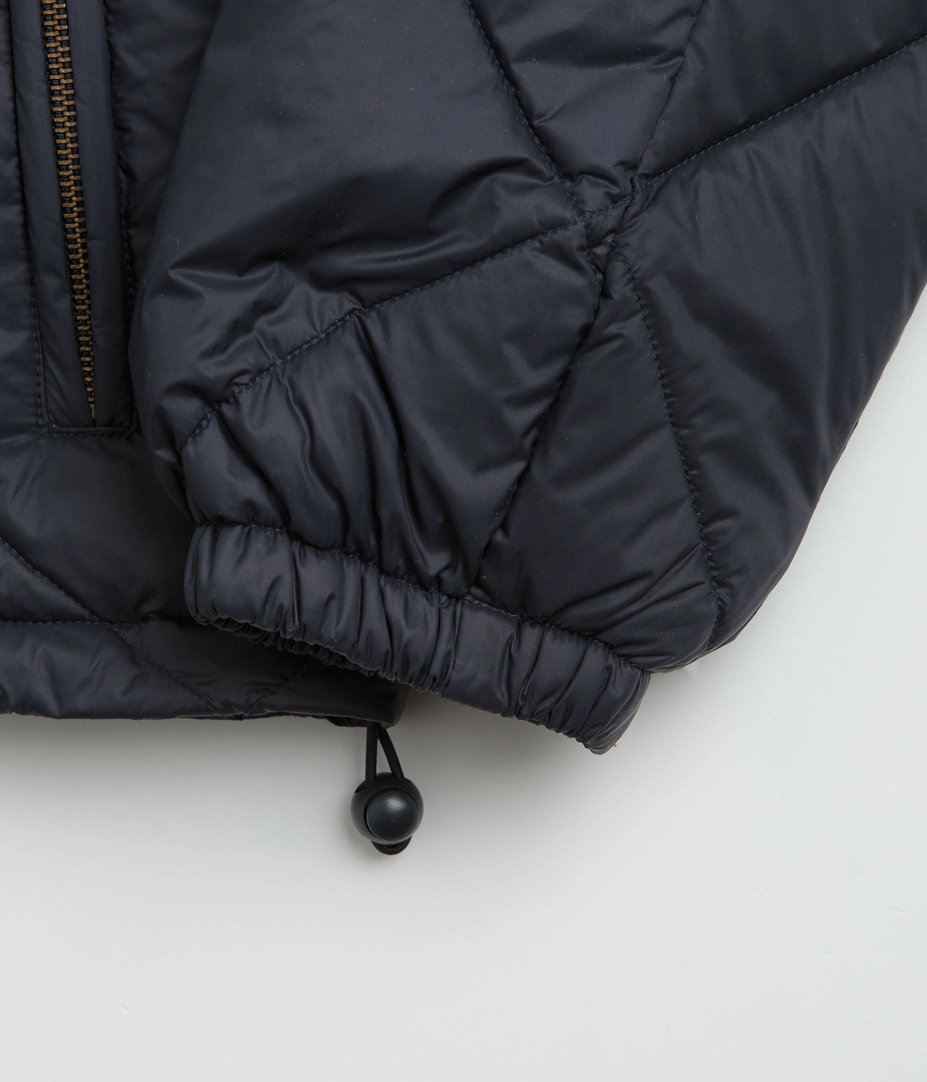 Yardsale Diamond Down Puffer Jacket - Navy - Image 8