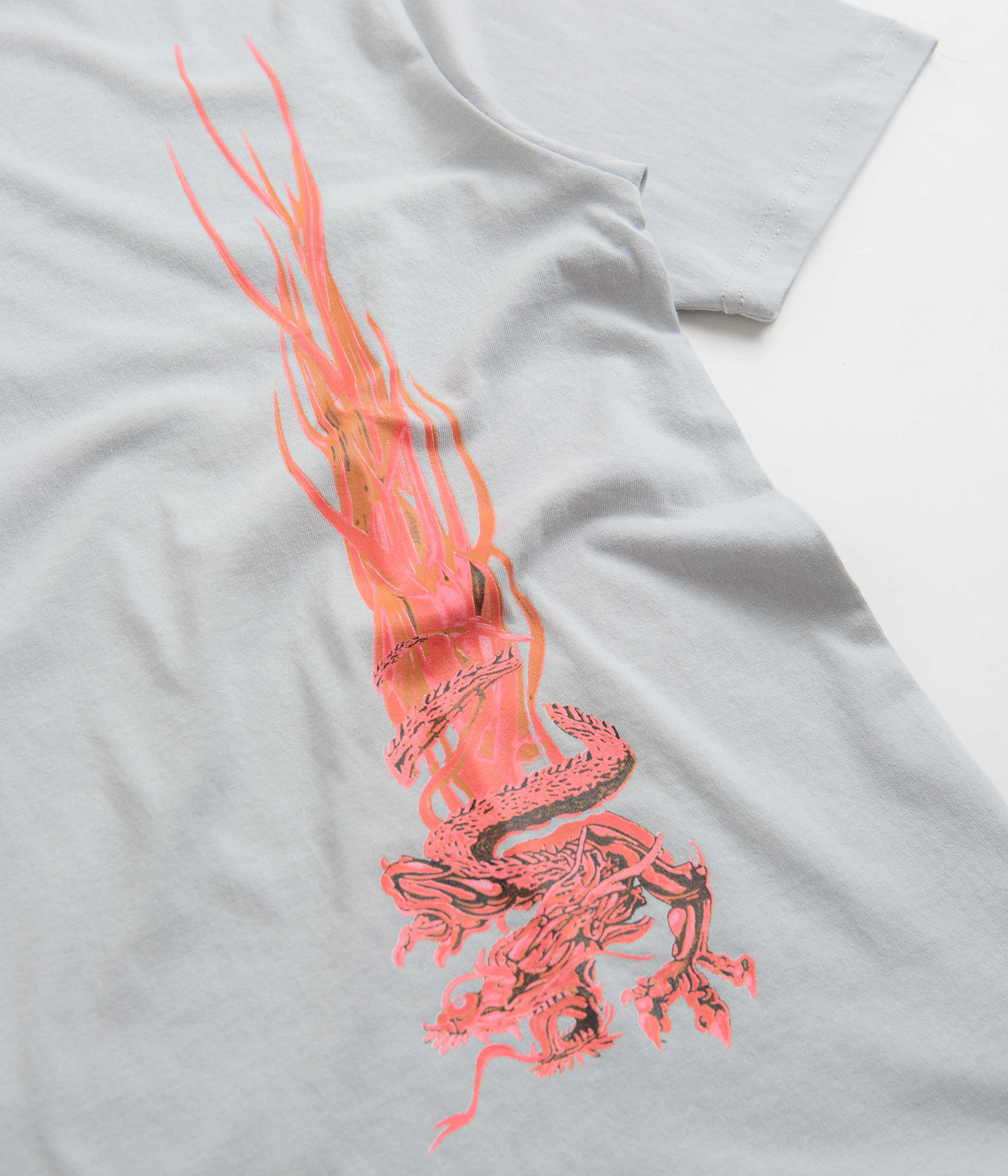 Yardsale Dragon T-Shirt - Lunar Rock - Image 3