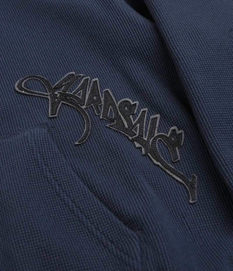Yardsale Exo Full Zip Hoodie - Indigo - Image 4