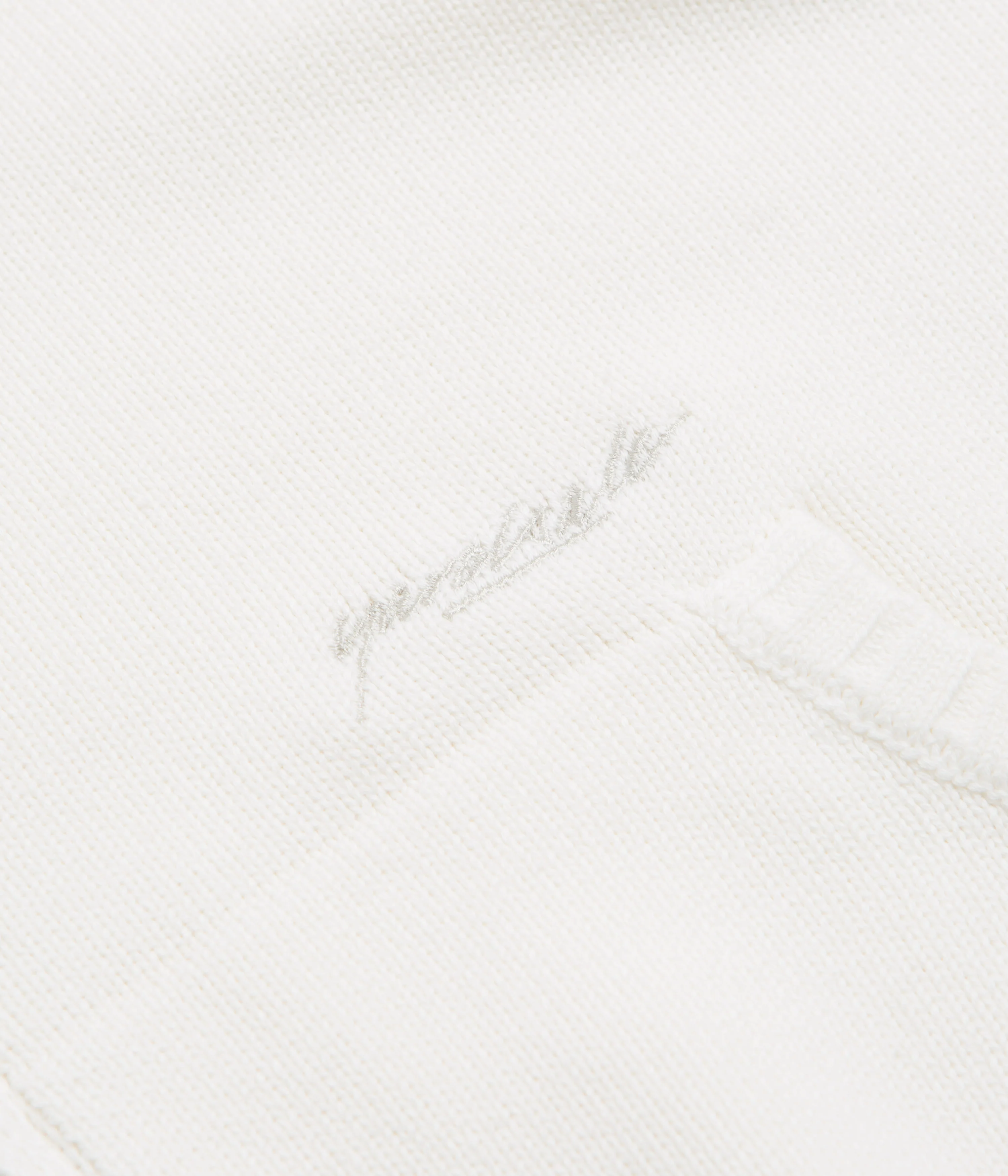 Yardsale Faldo Knitted Full-Zip Sweatshirt - Cream - Image 4