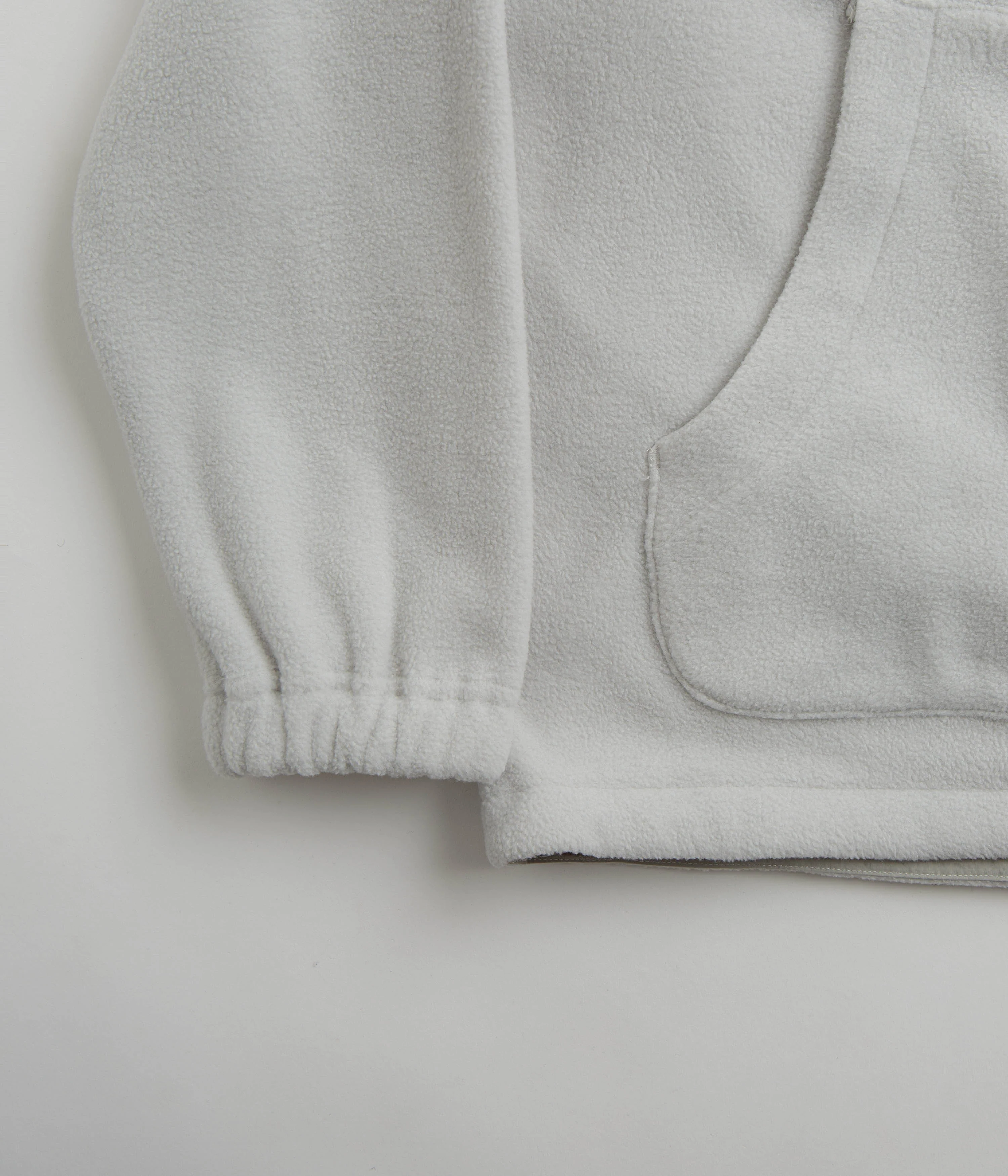 Yardsale Fleece Zip Hoodie - Silver - Image 2