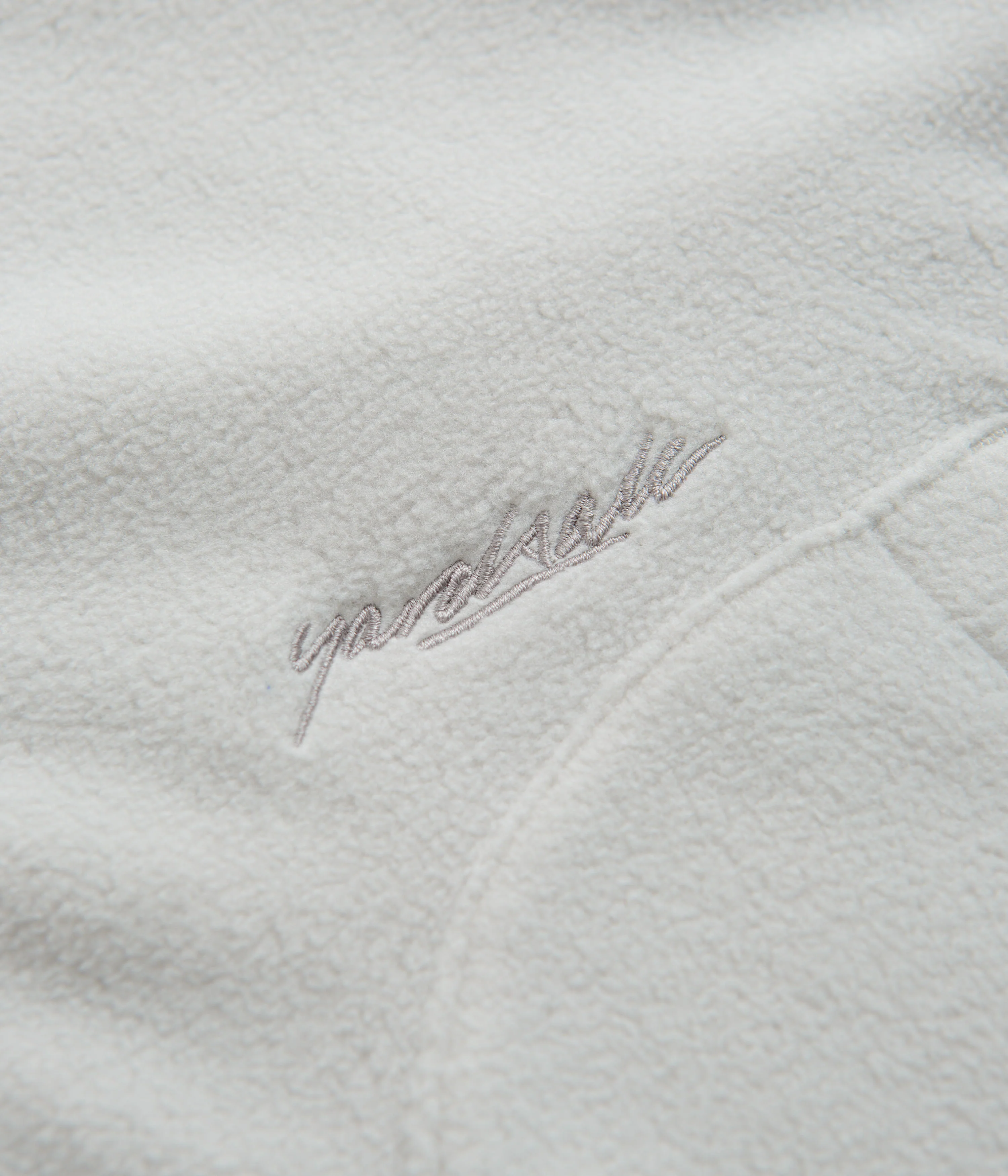 Yardsale Fleece Zip Hoodie - Silver - Image 3