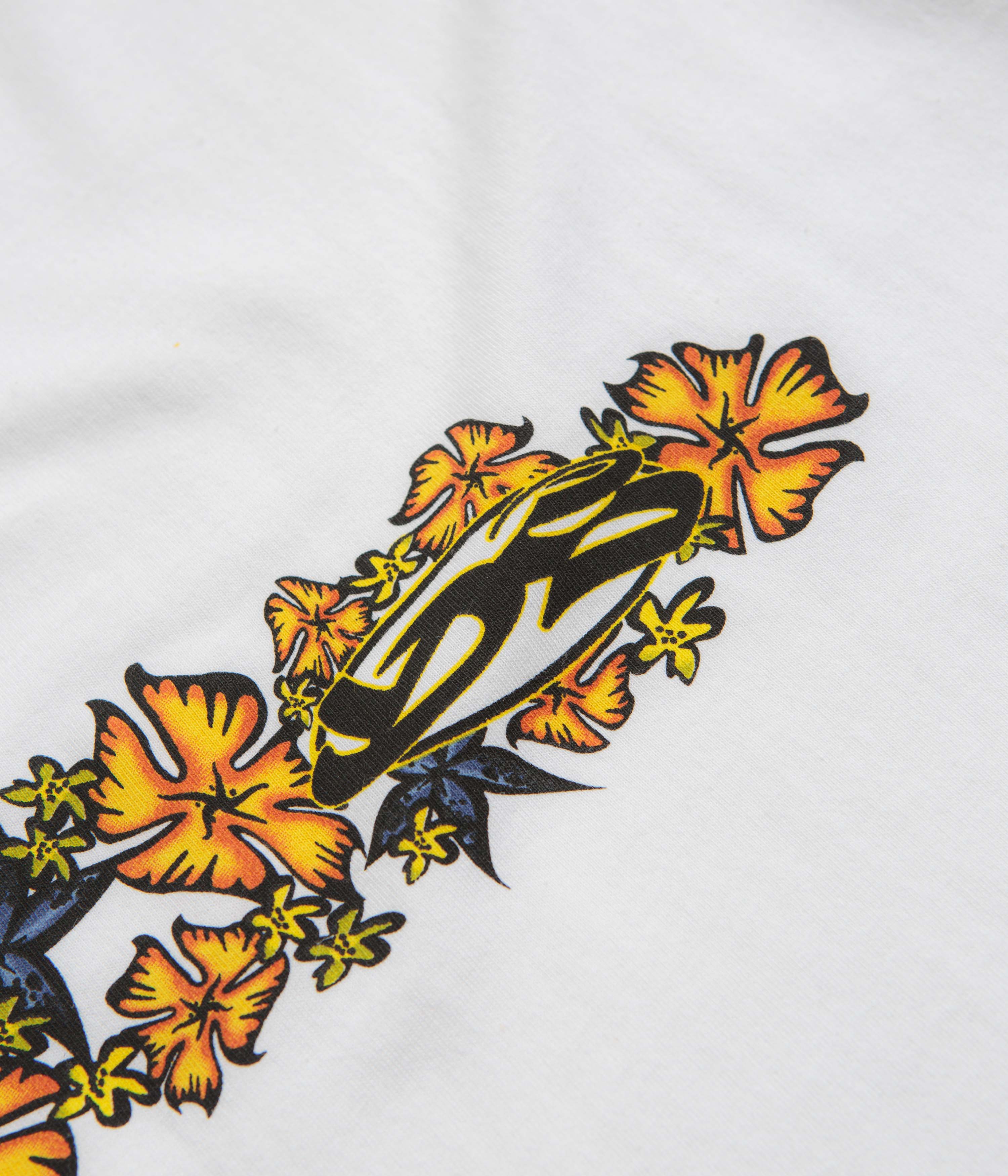 Yardsale Flower T-Shirt - White - Image 2