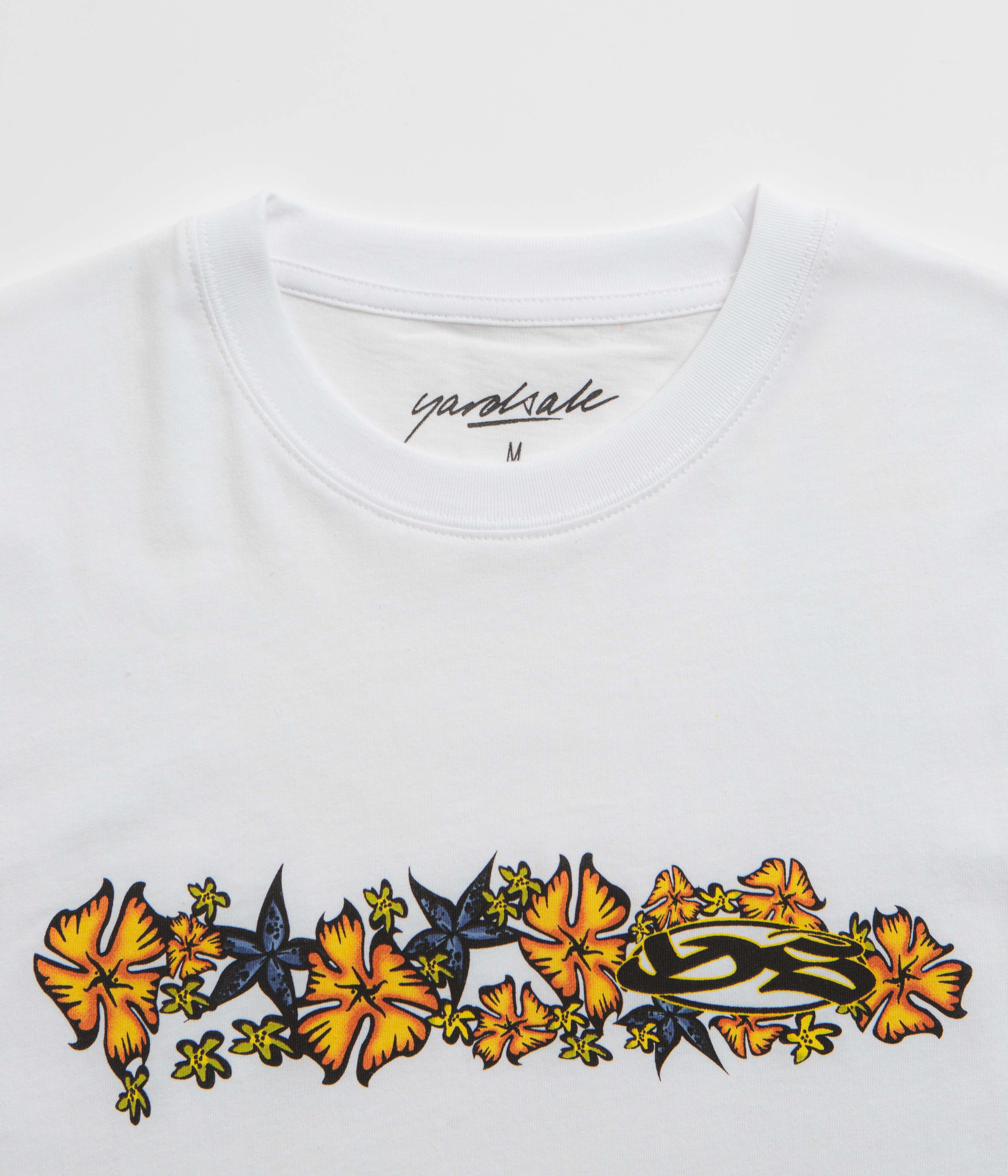 Yardsale Flower T-Shirt - White - Image 3