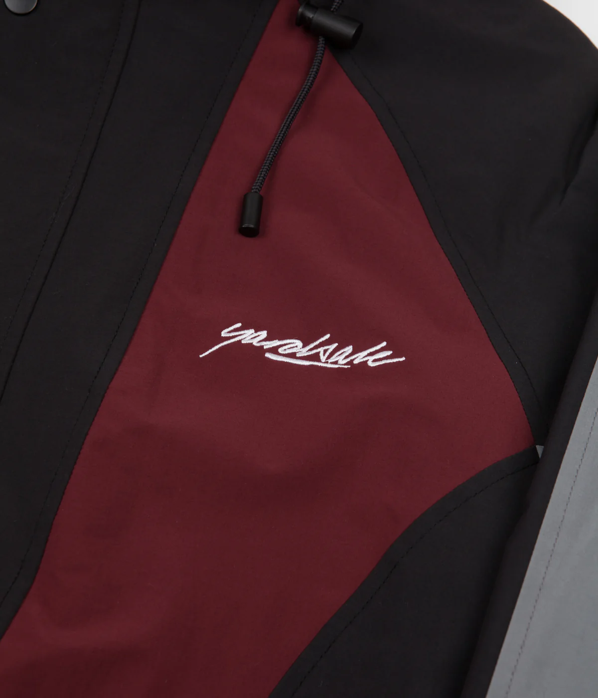 Yardsale Genesis Jacket - Burgundy / Black / Grey - Image 7