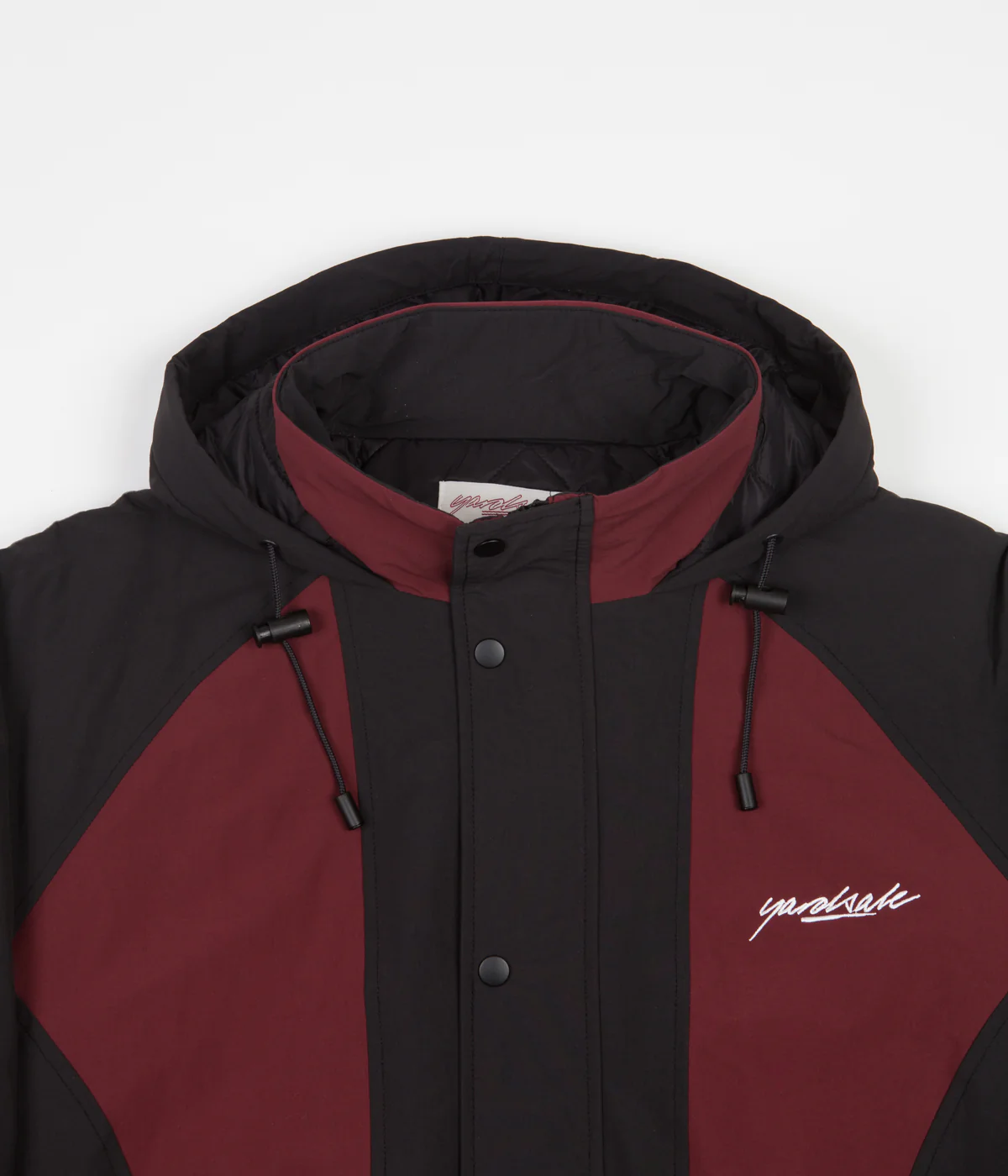 Yardsale Genesis Jacket - Burgundy / Black / Grey - Image 8